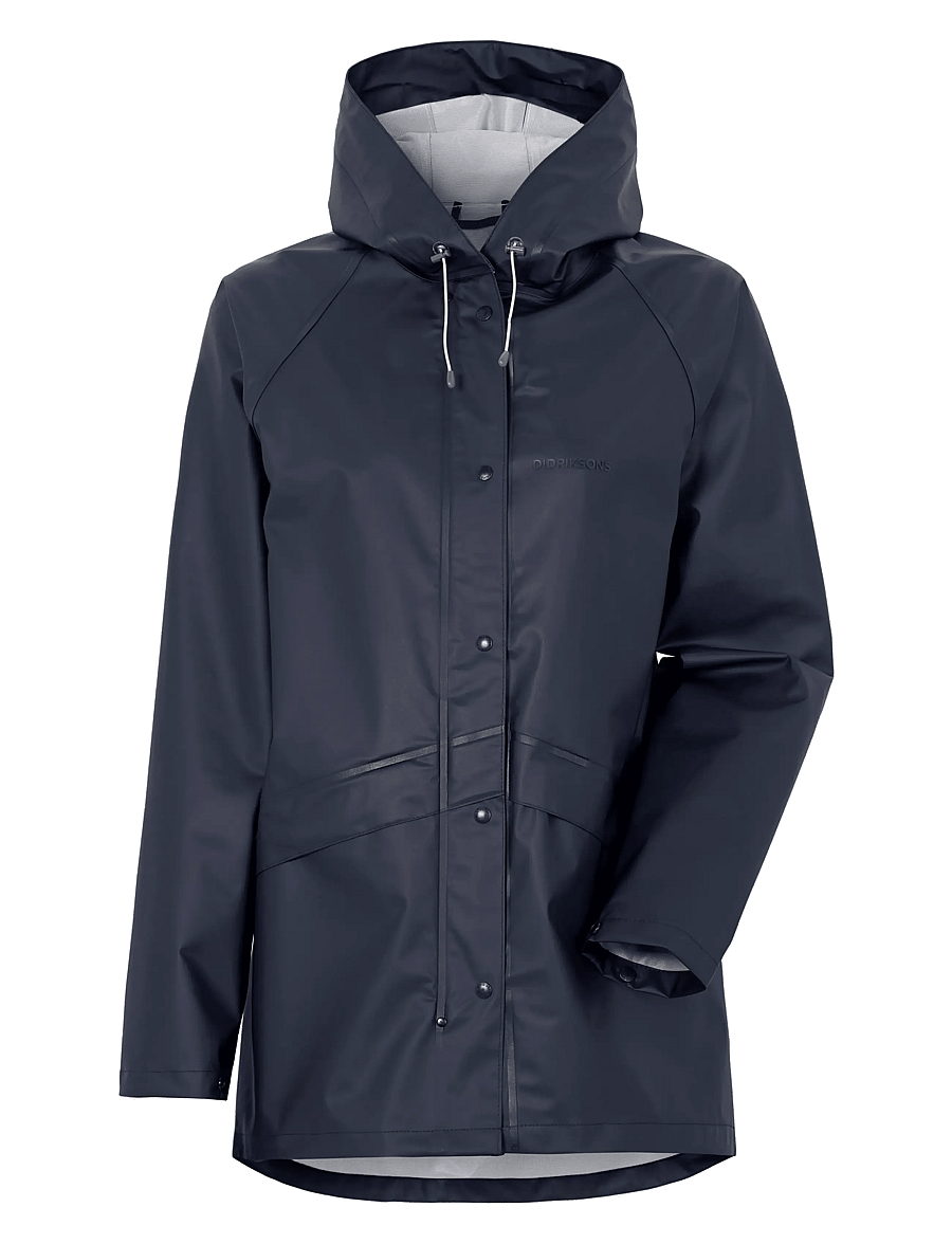 Didriksons - NOVA WNS GALON JKT - vihmamantlid - dark night blue - 0