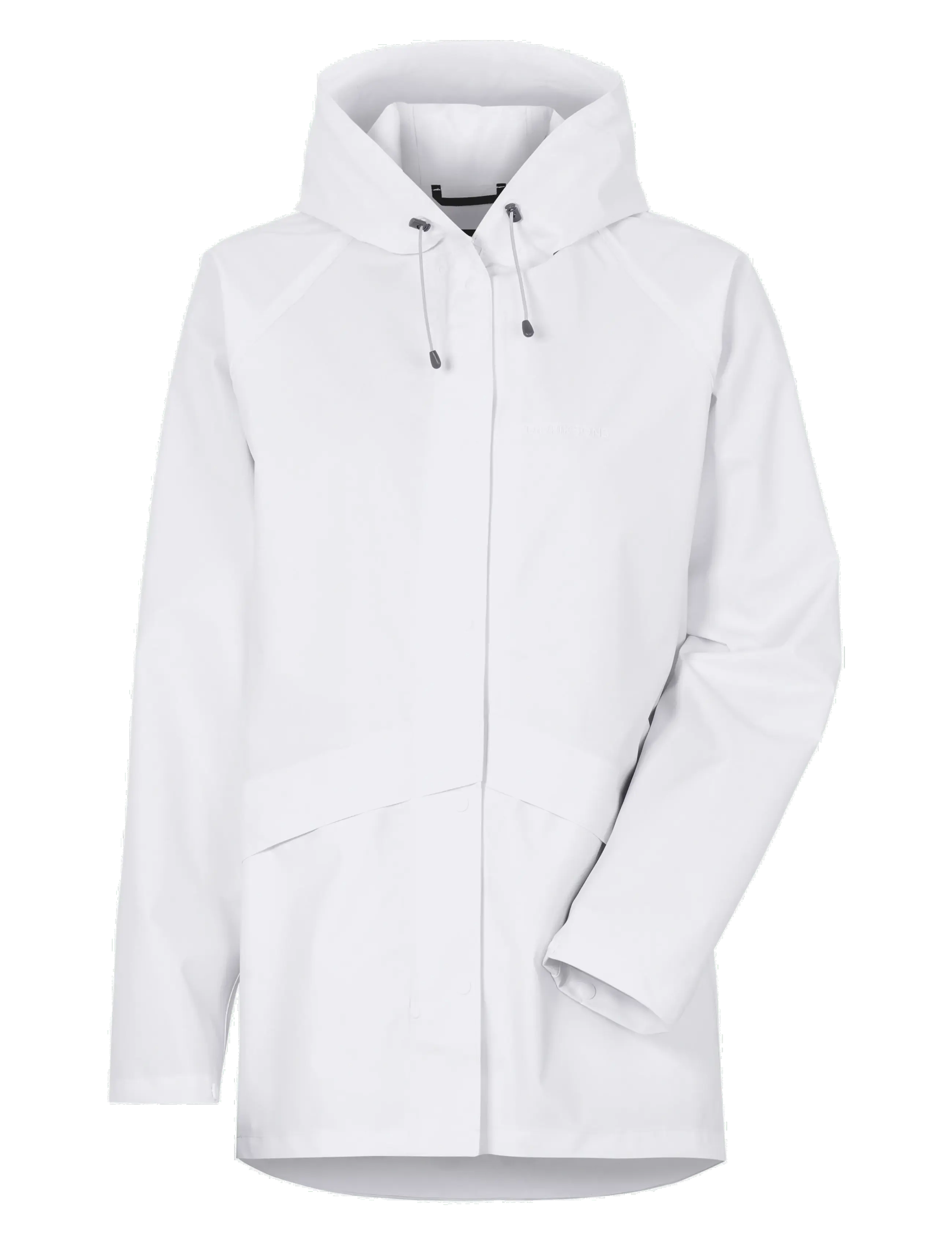 Didriksons NOVA WNS GALON JKT - Tøj - SNOW WHITE / white