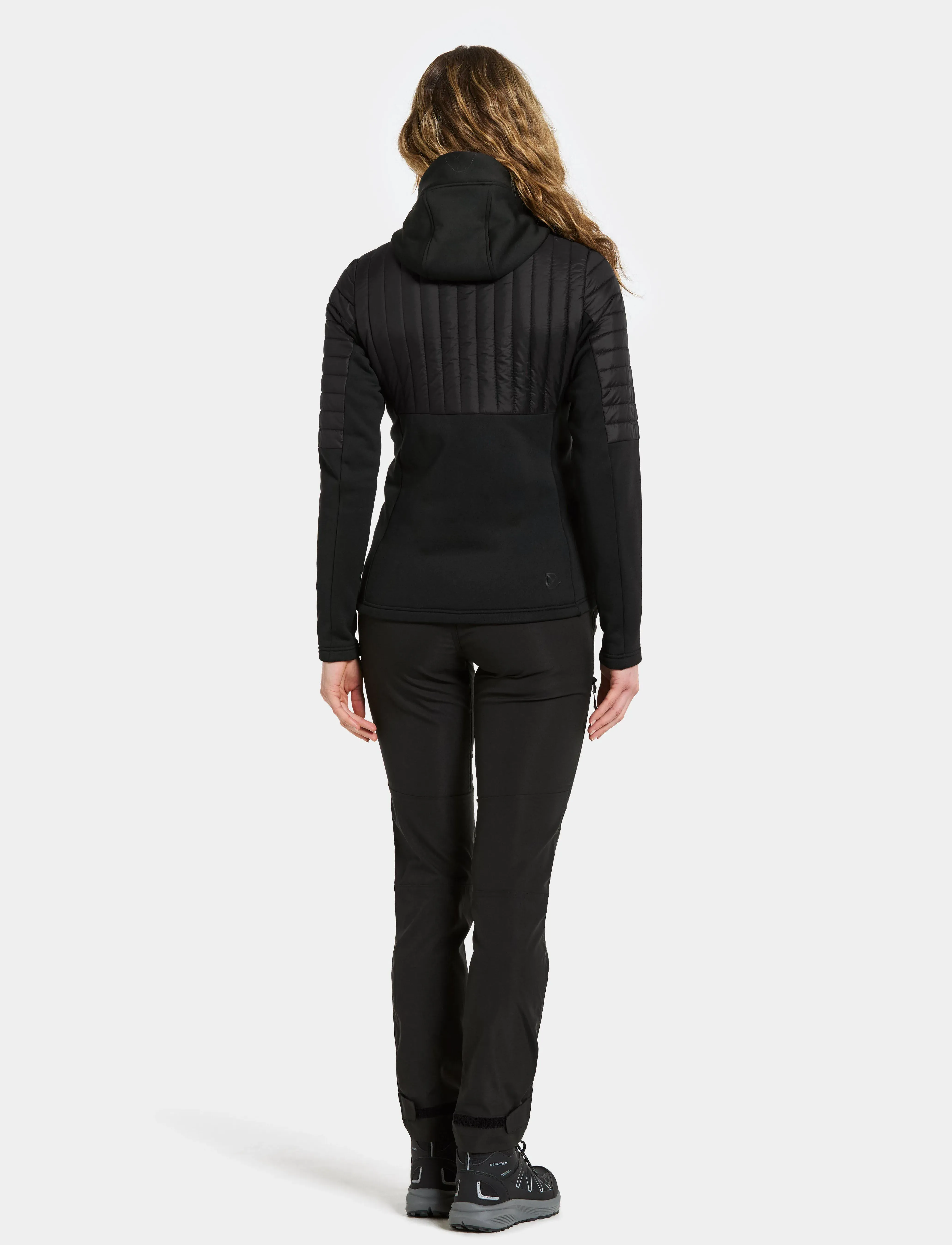Didriksons - Annema Full-Zip - sweatshirts - black - 4