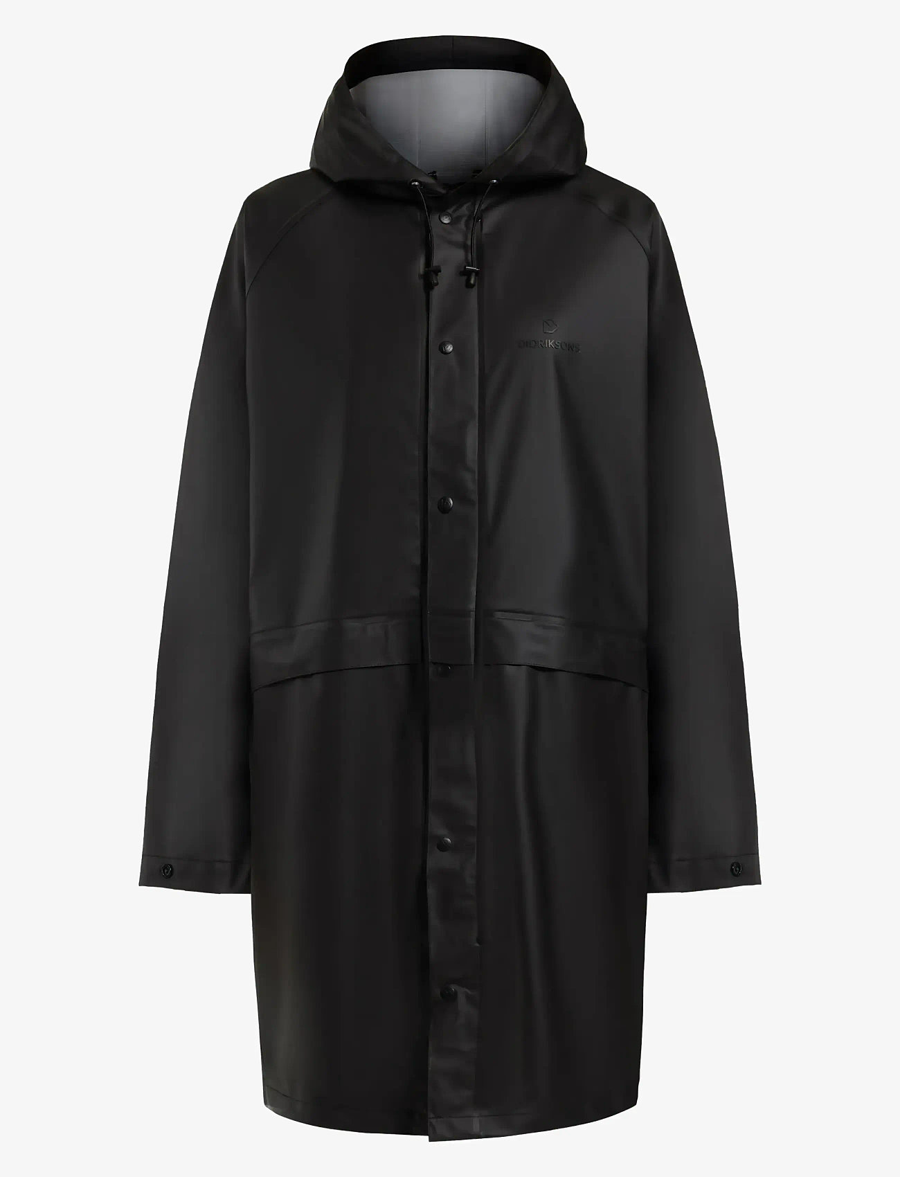 Didriksons - AVON USX PARKA - regnjakker - black - 1