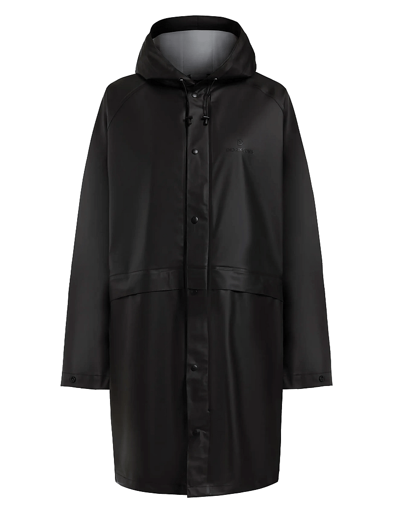 Didriksons - AVON USX PARKA - regnjakker - black - 1