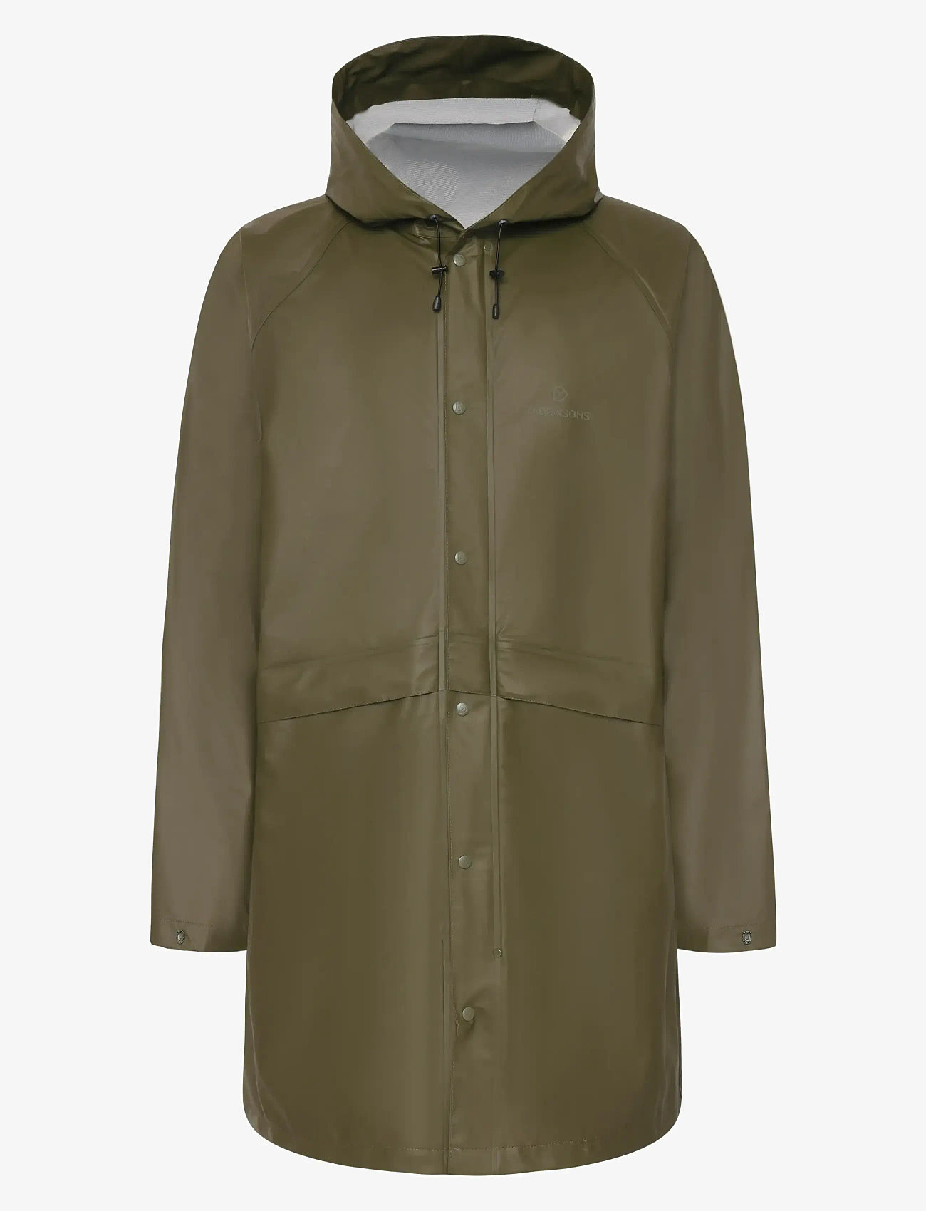Didriksons - AVON USX PARKA - regnjakker - fog green - 1