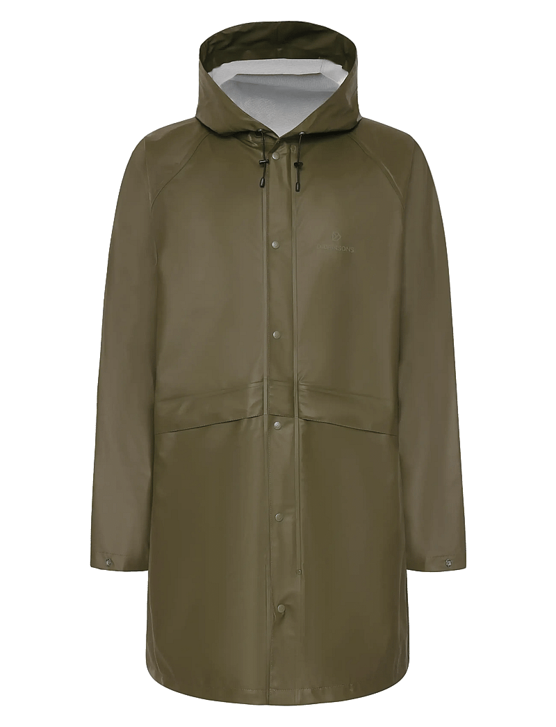 Didriksons - AVON USX PARKA - regnjakker - fog green - 1