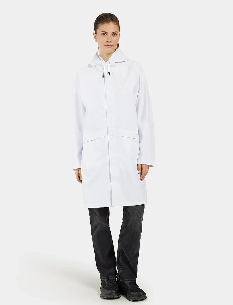 Didriksons - AVON USX PARKA - regnjakker - snow white - 5