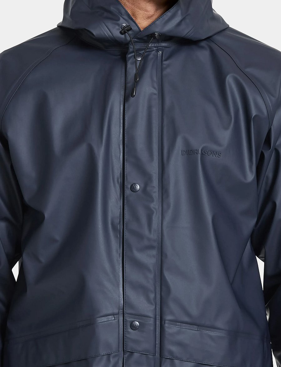 Didriksons - AVON USX JKT 2 - regenmäntel - dark night blue - 2