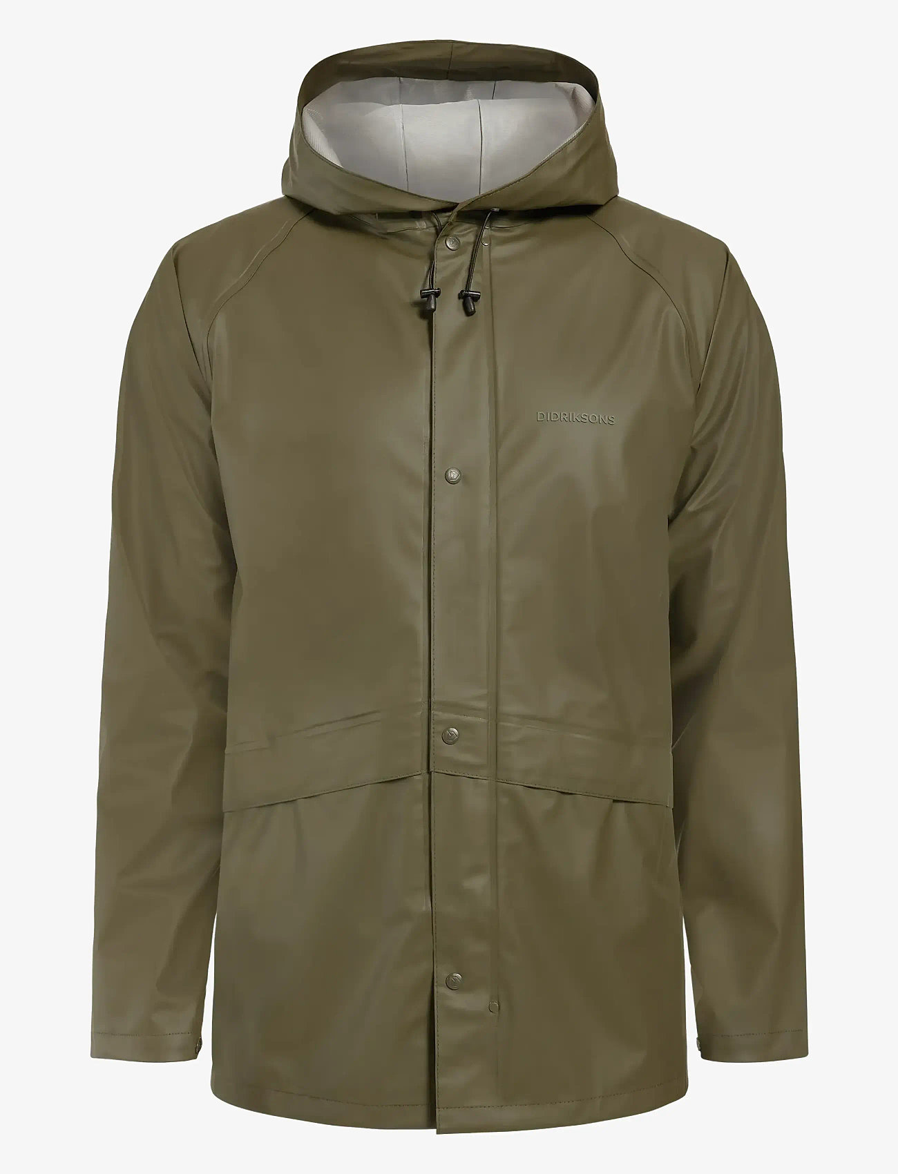 Didriksons - AVON USX JKT 2 - vihmamantlid - fog green - 1