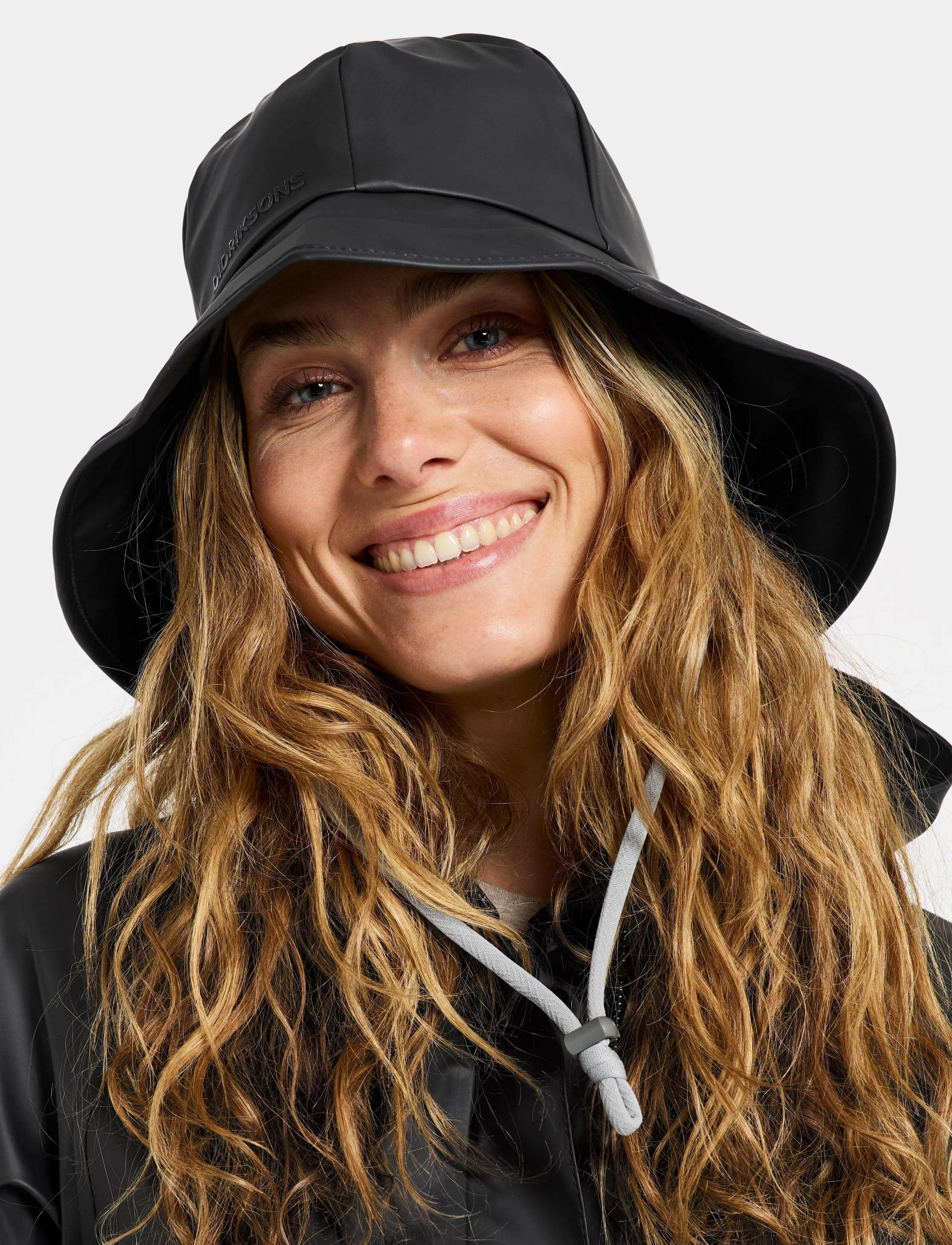 Didriksons Southwest Hat Galon , S, Black, Sport Accessories > Sport Hats, Dame