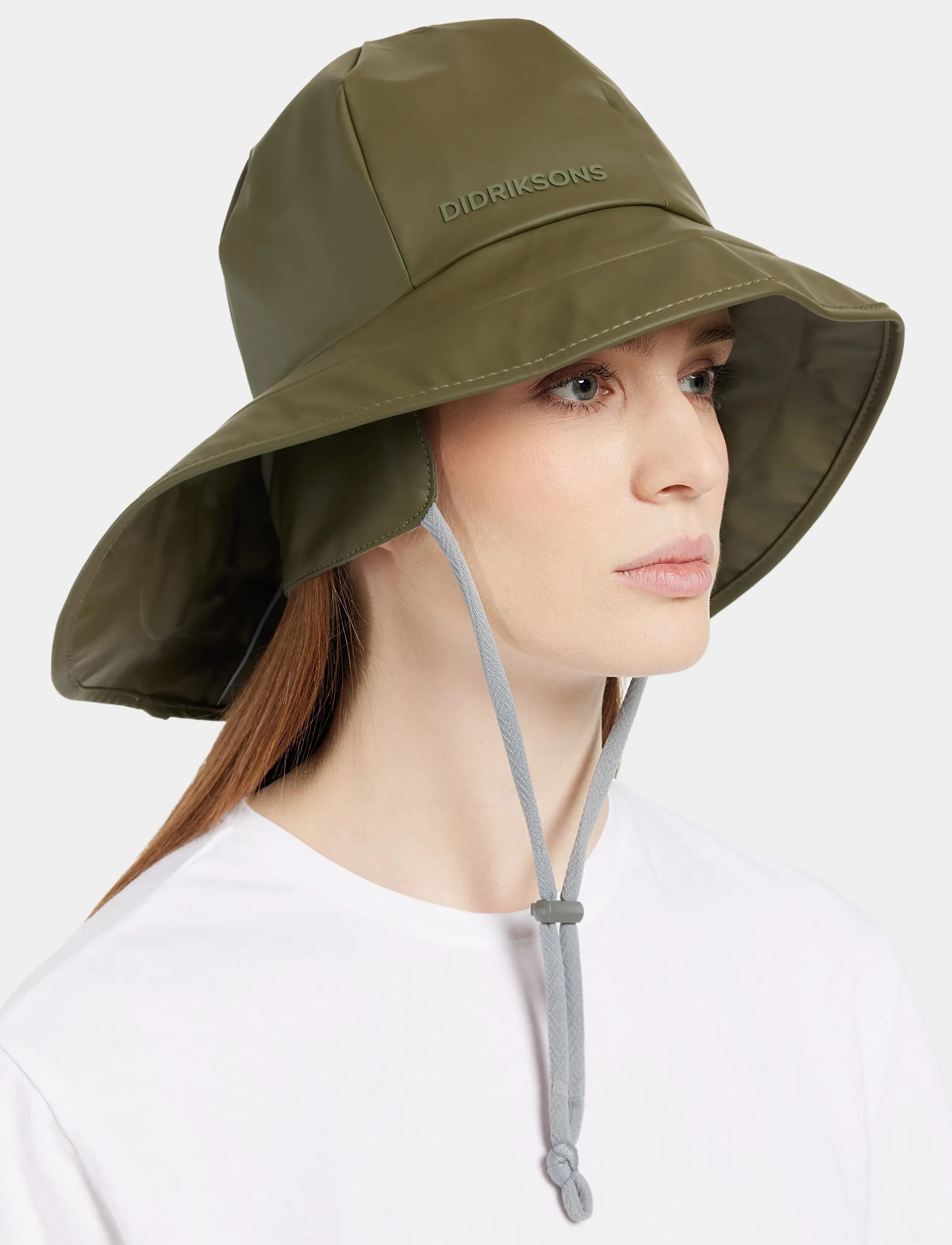 Didriksons Southwest Hat Galon , M, Sport Accessories, Grün - Hats, Frauen