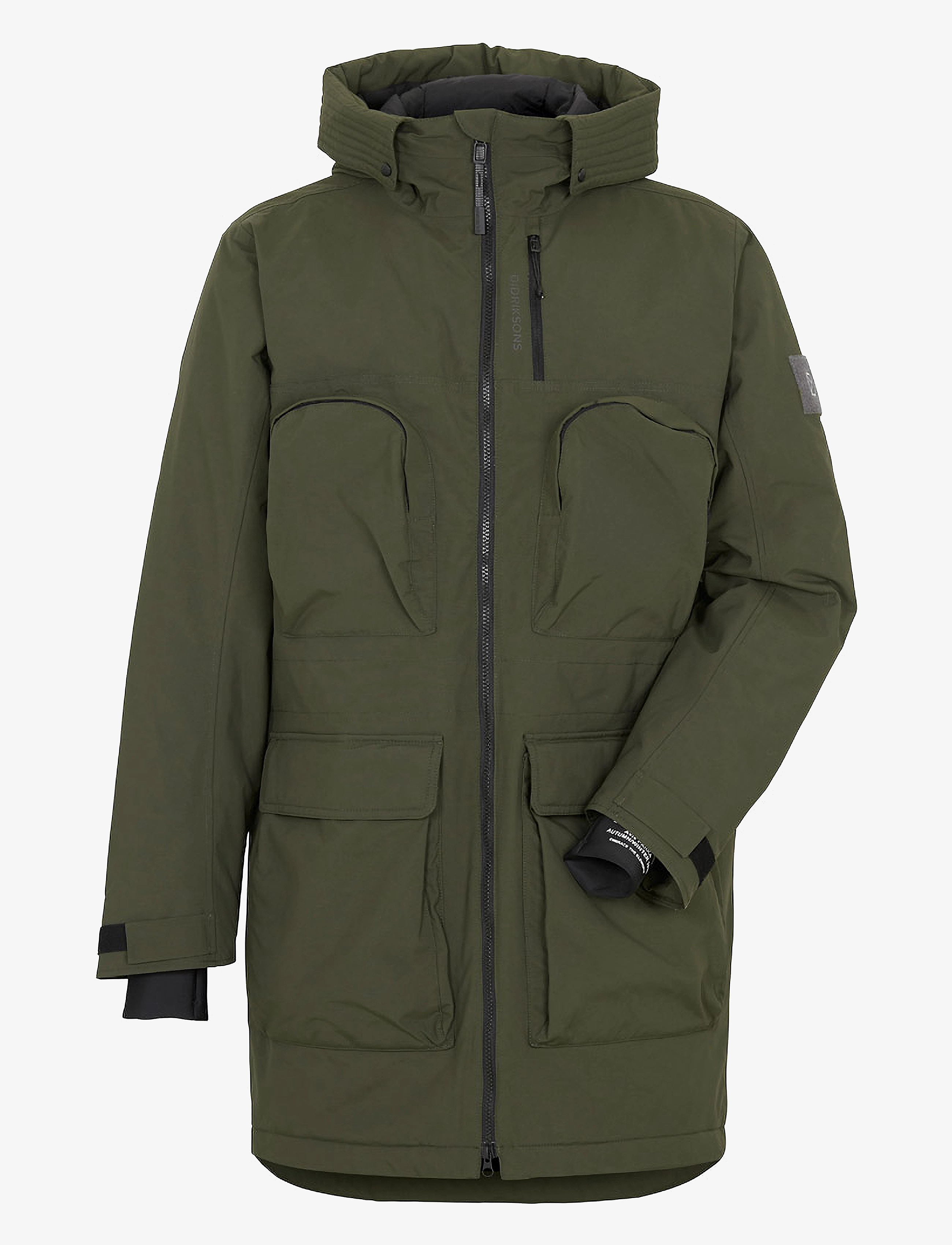 Didriksons - AVIV USX PARKA - deep green - 0
