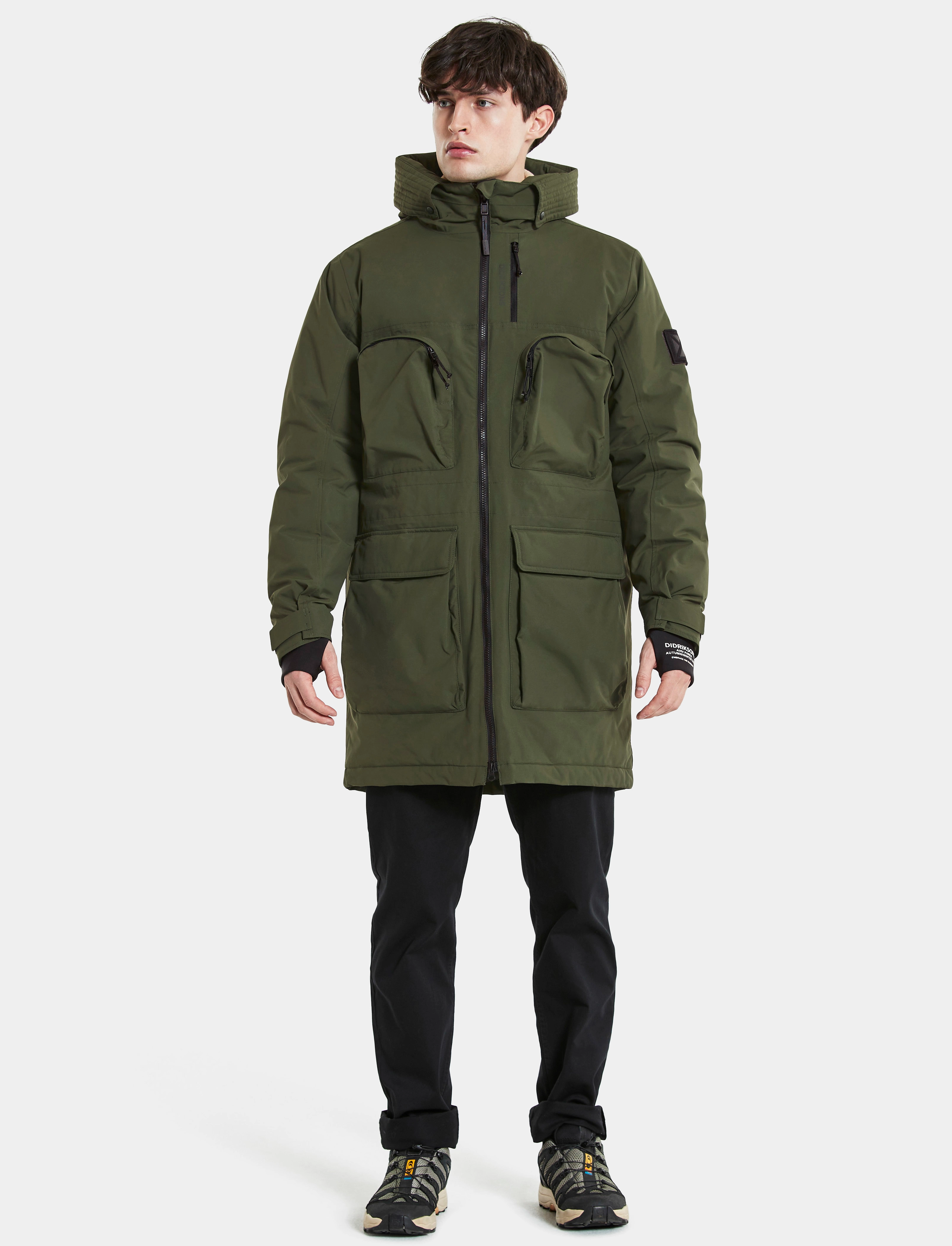 Didriksons - AVIV USX PARKA - deep green - 4