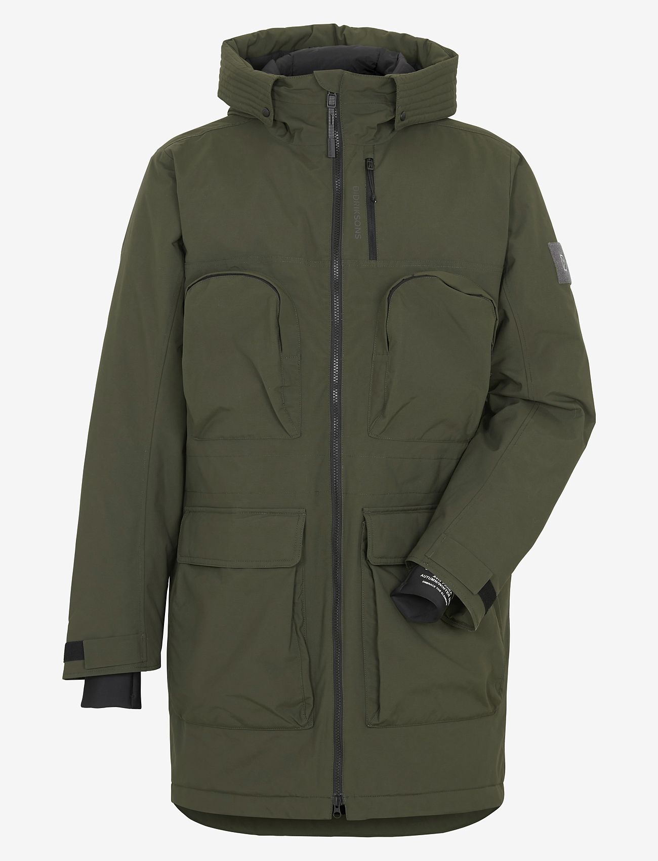 Didriksons - AVIV USX PARKA - deep green - 2