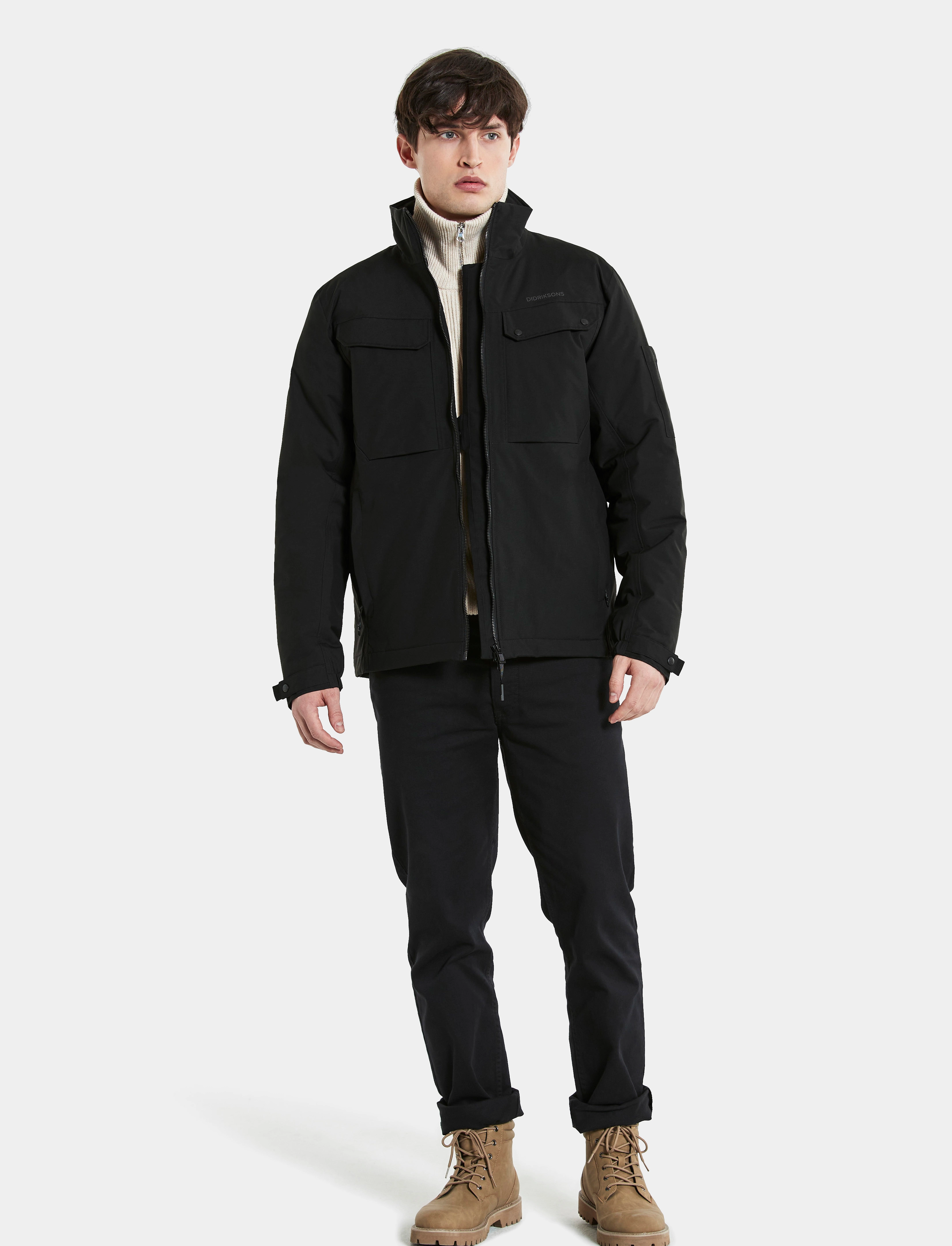Didriksons - MAX USX JKT - black - 4
