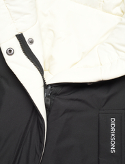 Didriksons - ANNA REV WNS PARKA - padded coats - white foam/black - 7