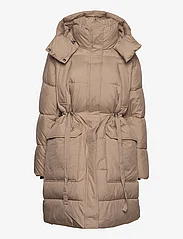 Didriksons - RIND WNS PARKA - padded coats - beige - 1
