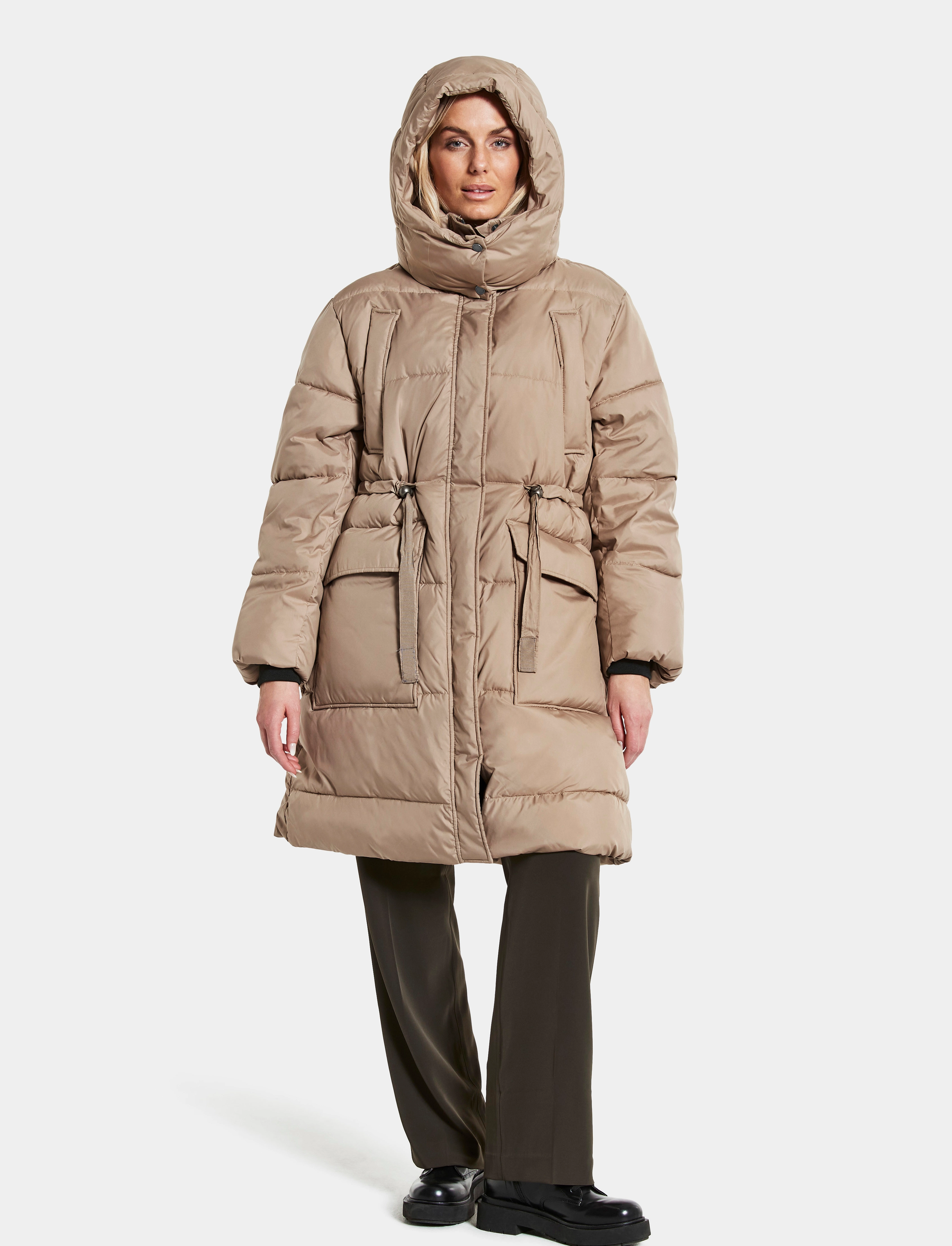 Didriksons - RIND WNS PARKA - beige - 4