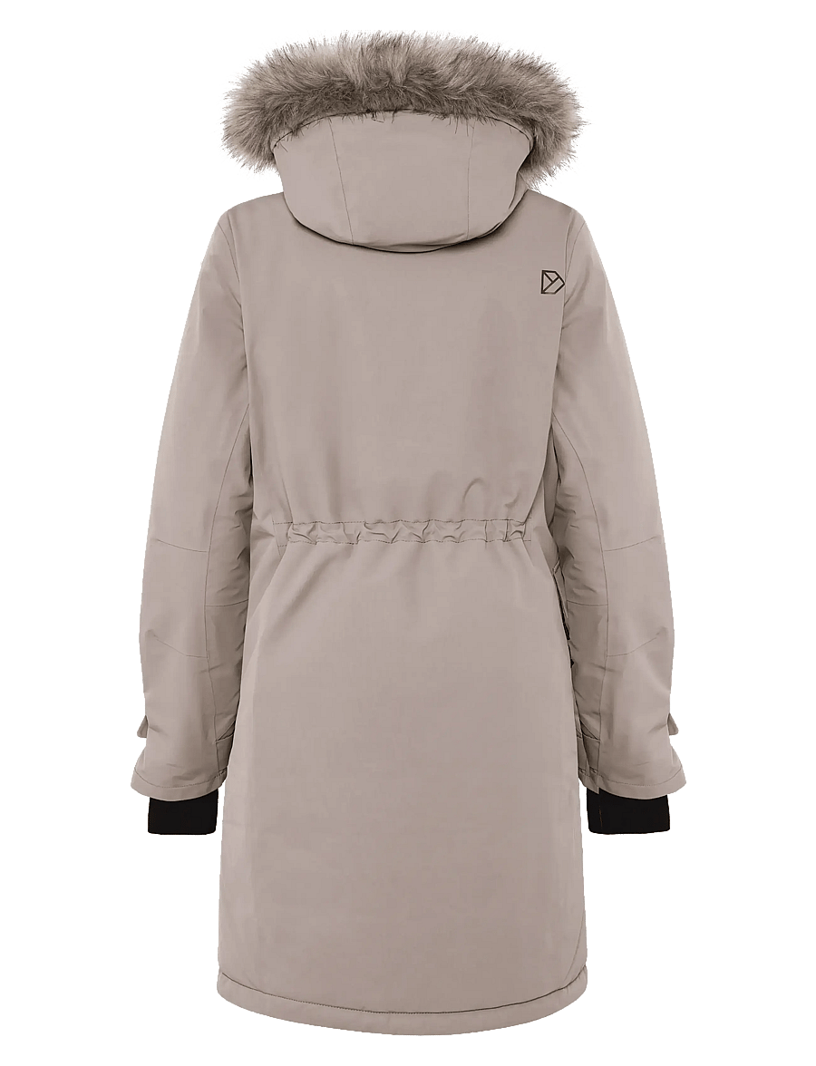 Didriksons - Erika Parka - jakker - ash brown - 2