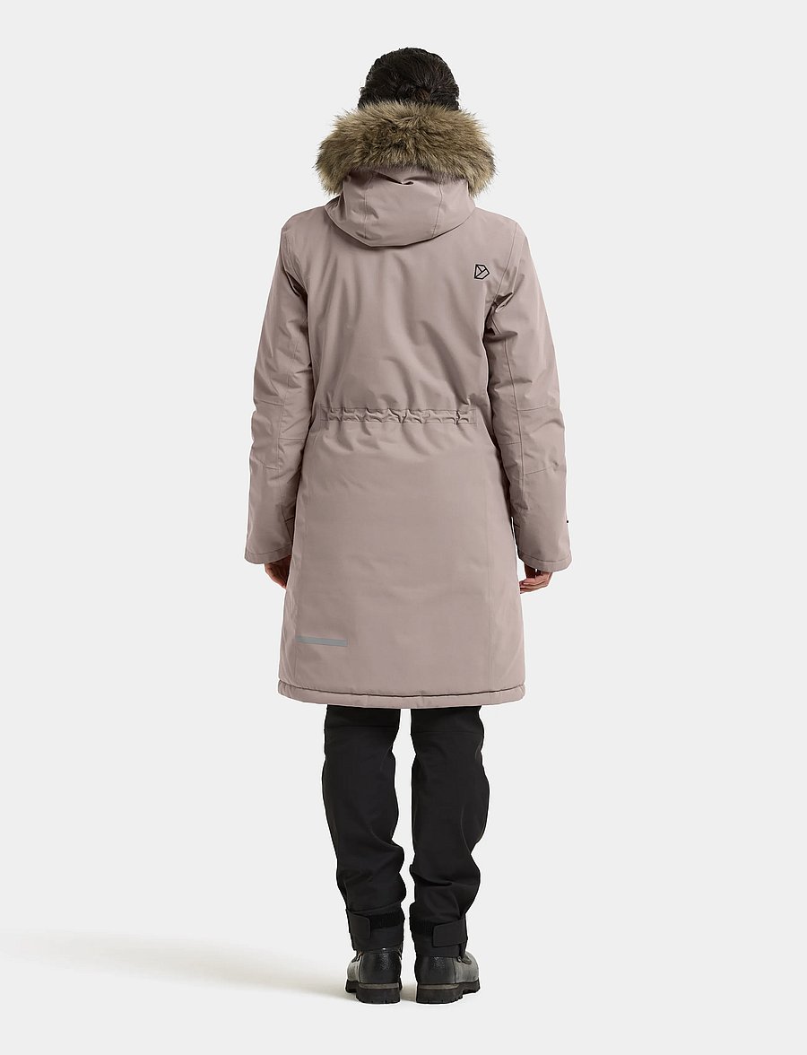 Didriksons - Erika Parka - jakker - ash brown - 3