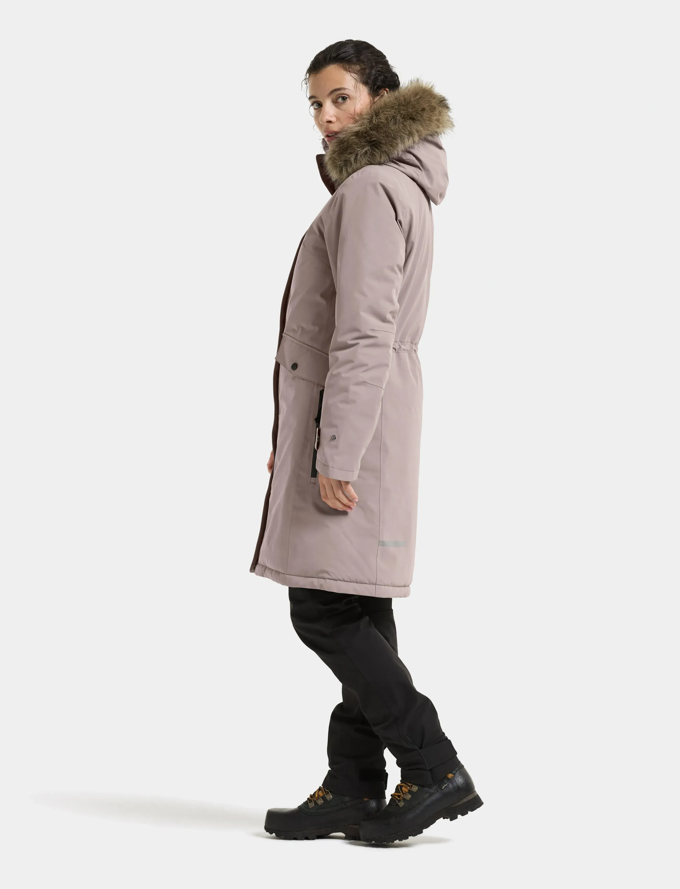 Didriksons - Erika Parka - jakker - ash brown - 5