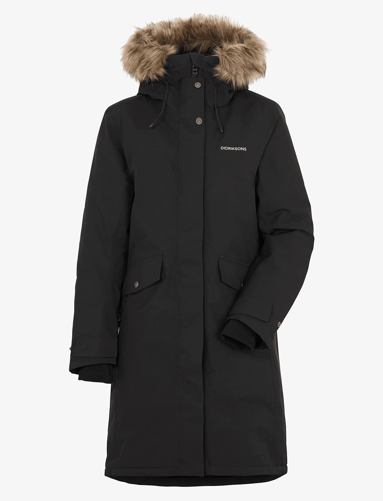 Didriksons - ERIKA WNS PARKA 3 - joped - black - 1