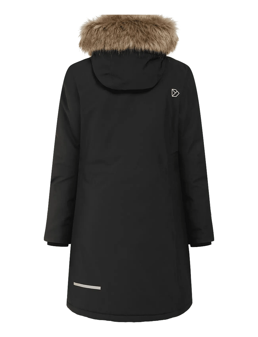 Didriksons - Erika Parka - parkasjackor - black - 2