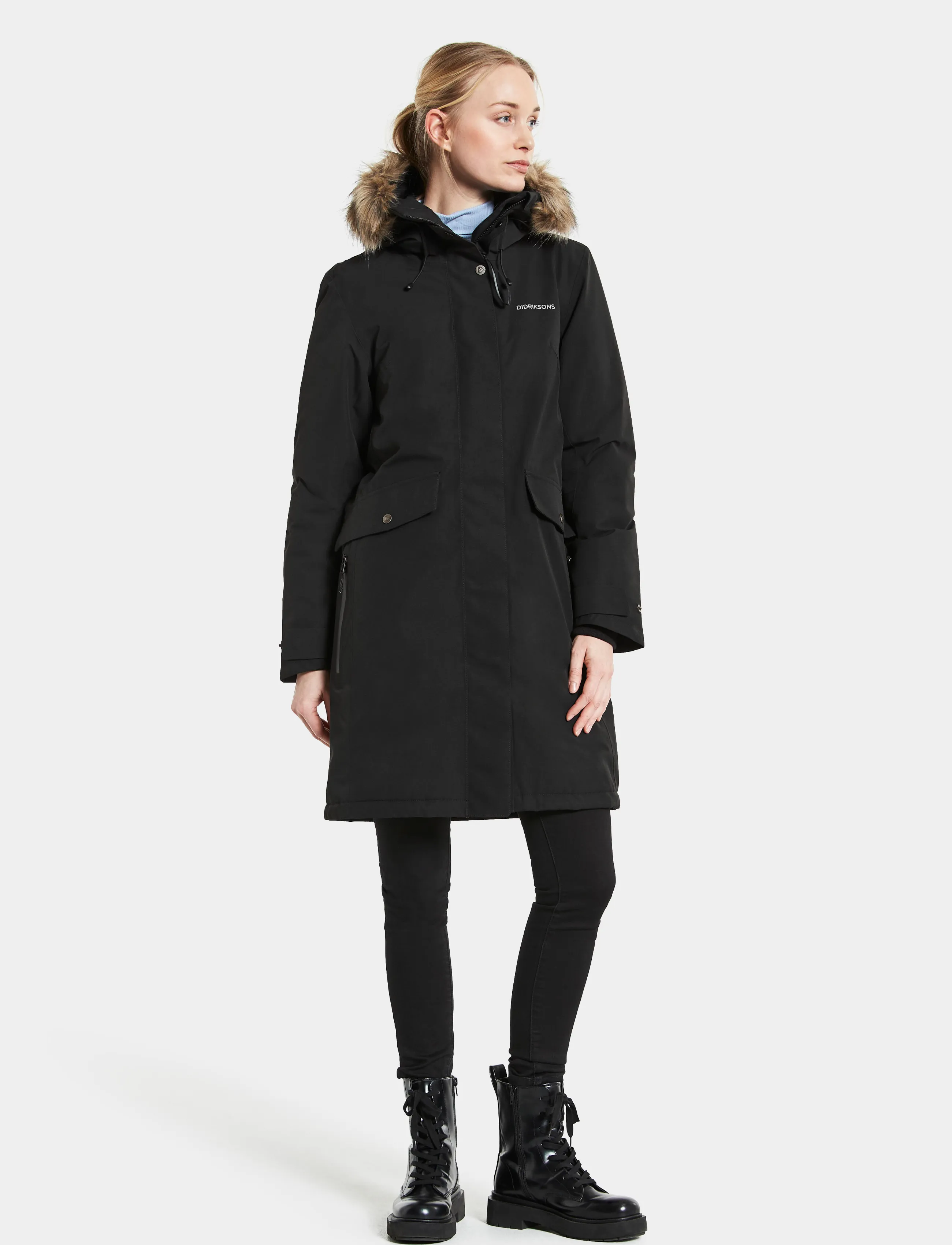 Didriksons - Erika Parka - joped - black - 4