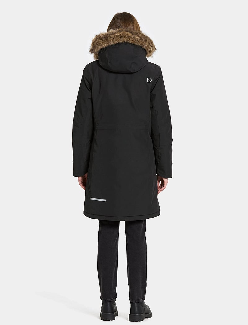 Didriksons - ERIKA WNS PARKA 3 - parkasjackor - black - 5
