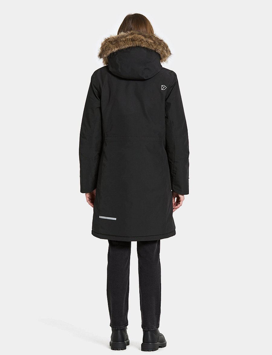 Didriksons - Erika Parka - parkasjackor - black - 5