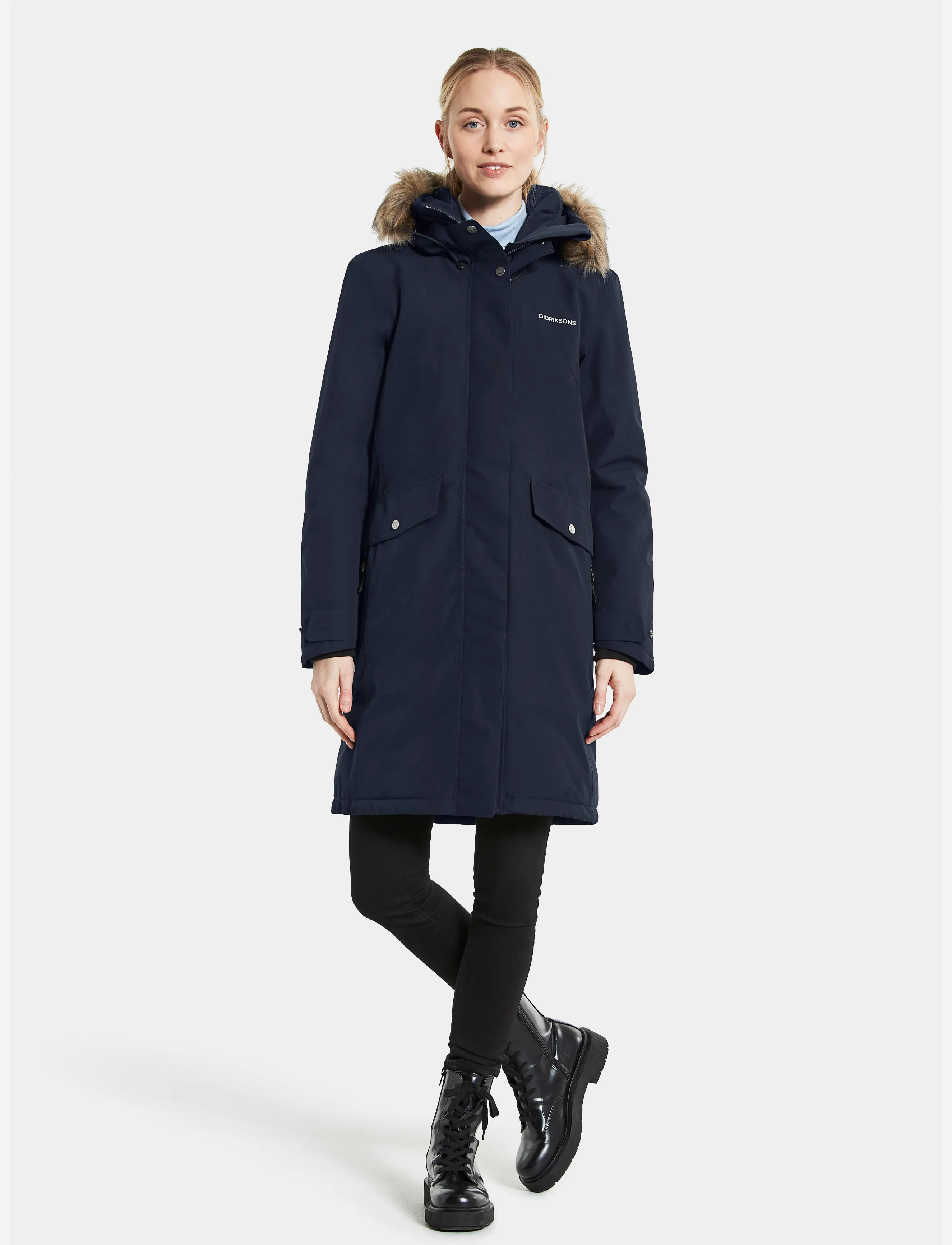 Didriksons - Erika Parka - jakker - dark night blue - 4