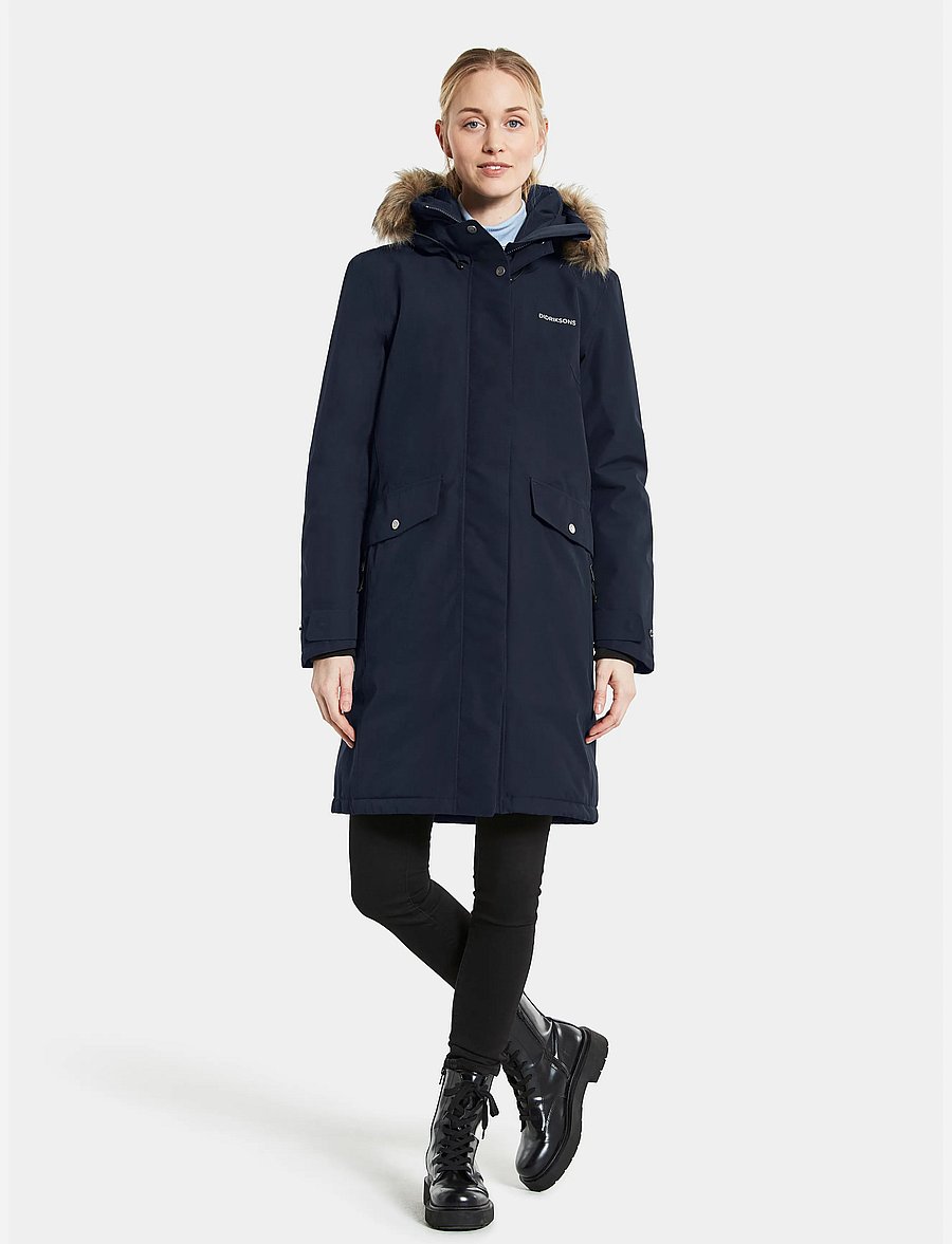 Didriksons - Erika Parka - jakker - dark night blue - 4