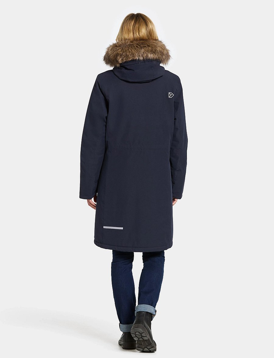 Didriksons - Erika Parka - joped - dark night blue - 5