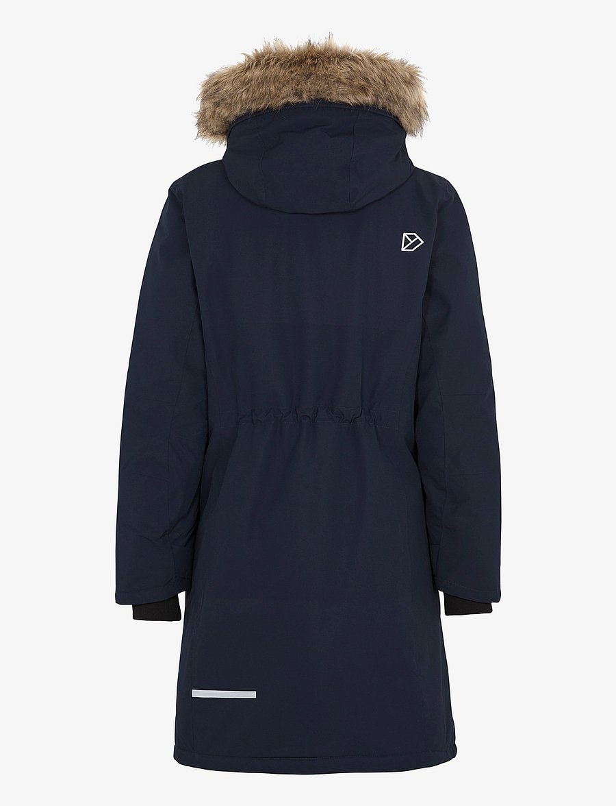 Didriksons - Erika Parka - joped - dark night blue - 3