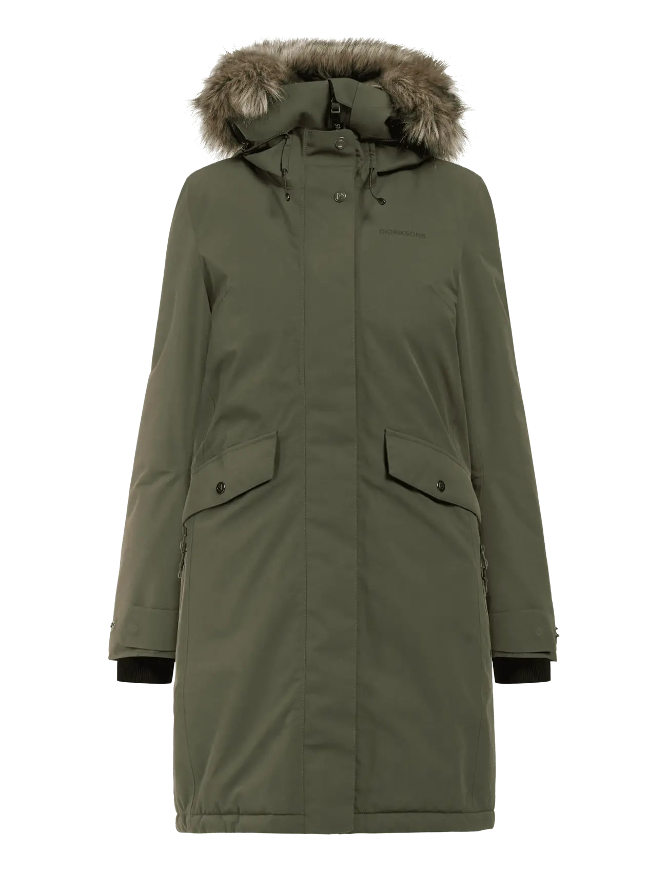 Didriksons Erika Parka - Didriksons - DEEP GREEN / khaki/green