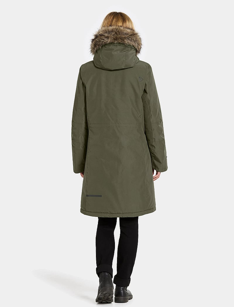 Didriksons - Erika Parka - jacken - deep green - 4