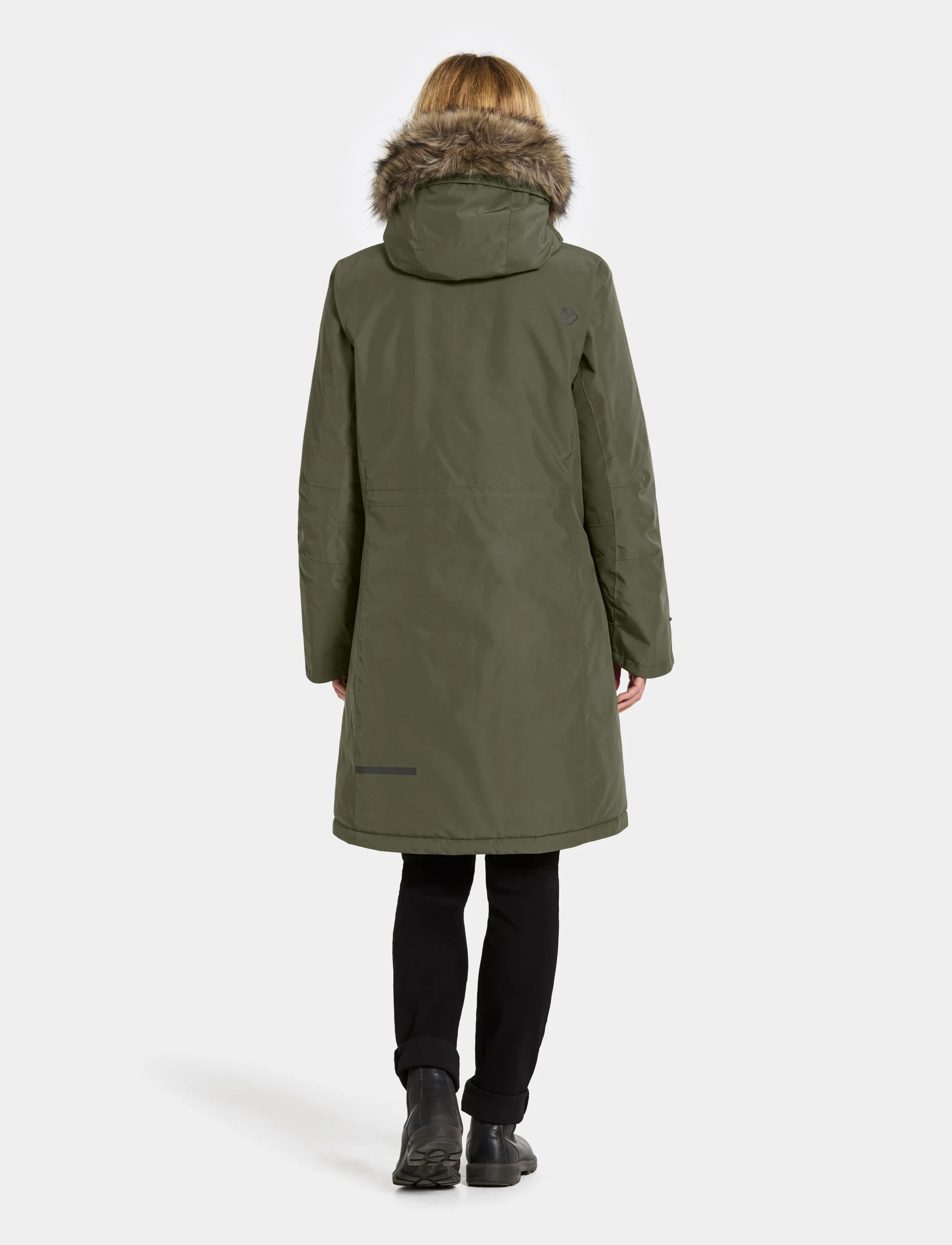 Didriksons - Erika Parka - joped - deep green - 4
