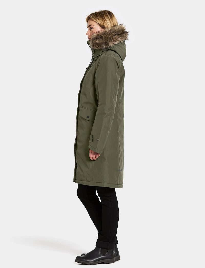 Didriksons - Erika Parka - jacken - deep green - 5