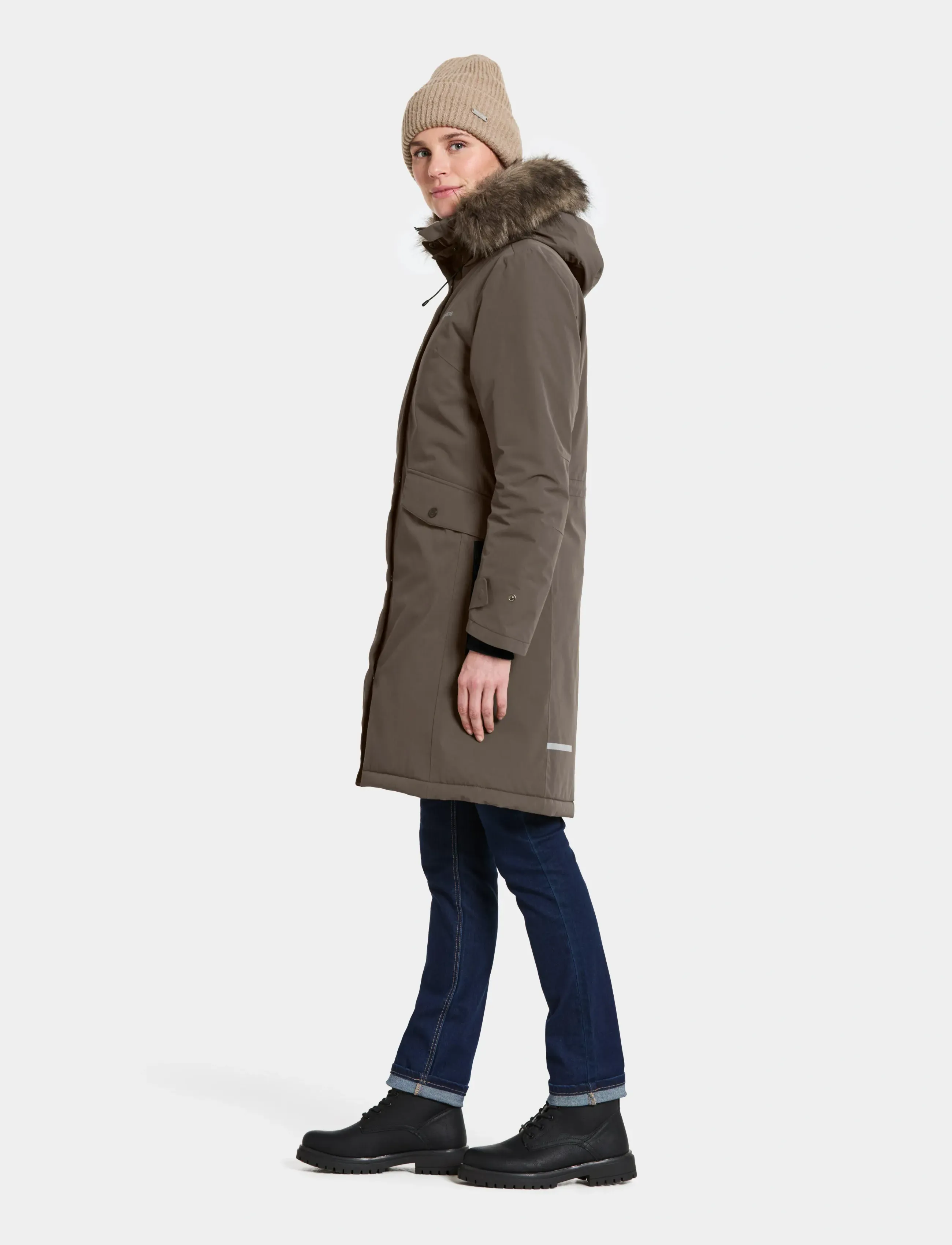 Didriksons - Erika Parka - parkasjackor - mocha brown - 4