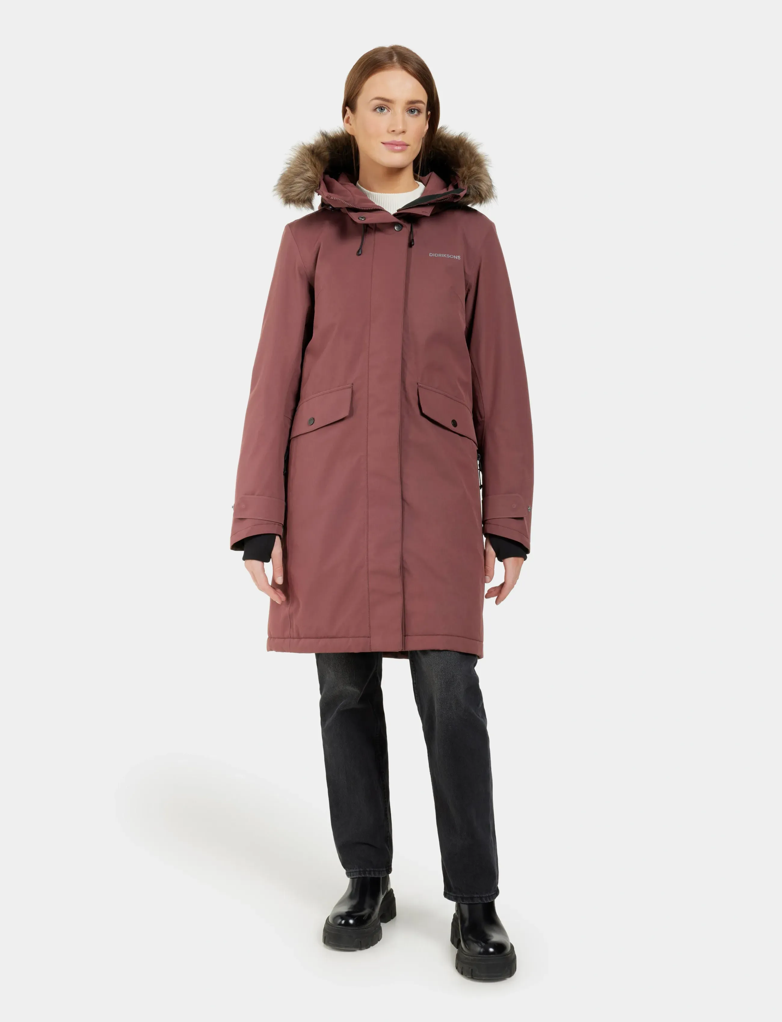 Didriksons - Erika Parka - jacken - old rust - 3