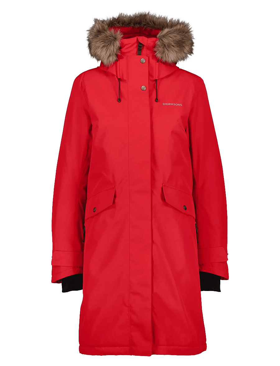 Didriksons - Erika Parka - joped - pomme red - 1