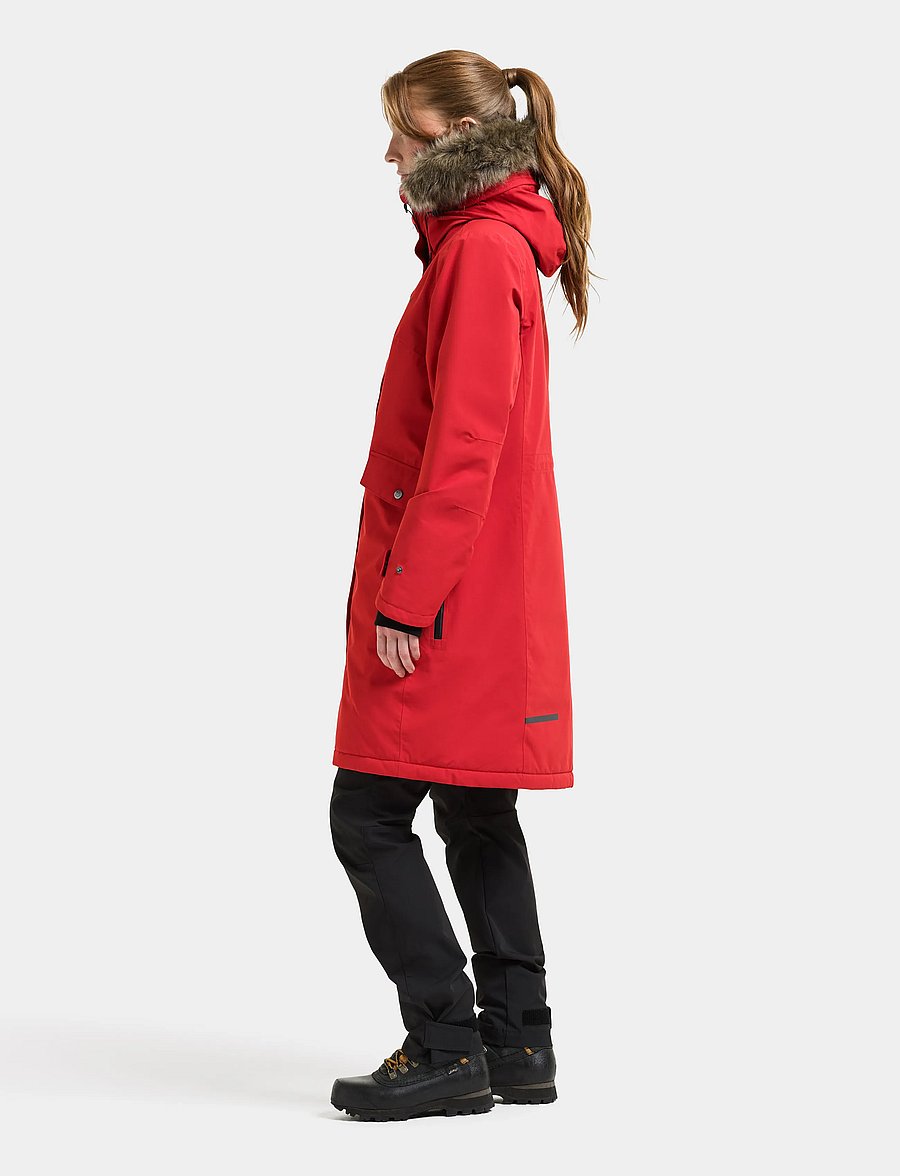 Didriksons - Erika Parka - joped - pomme red - 3