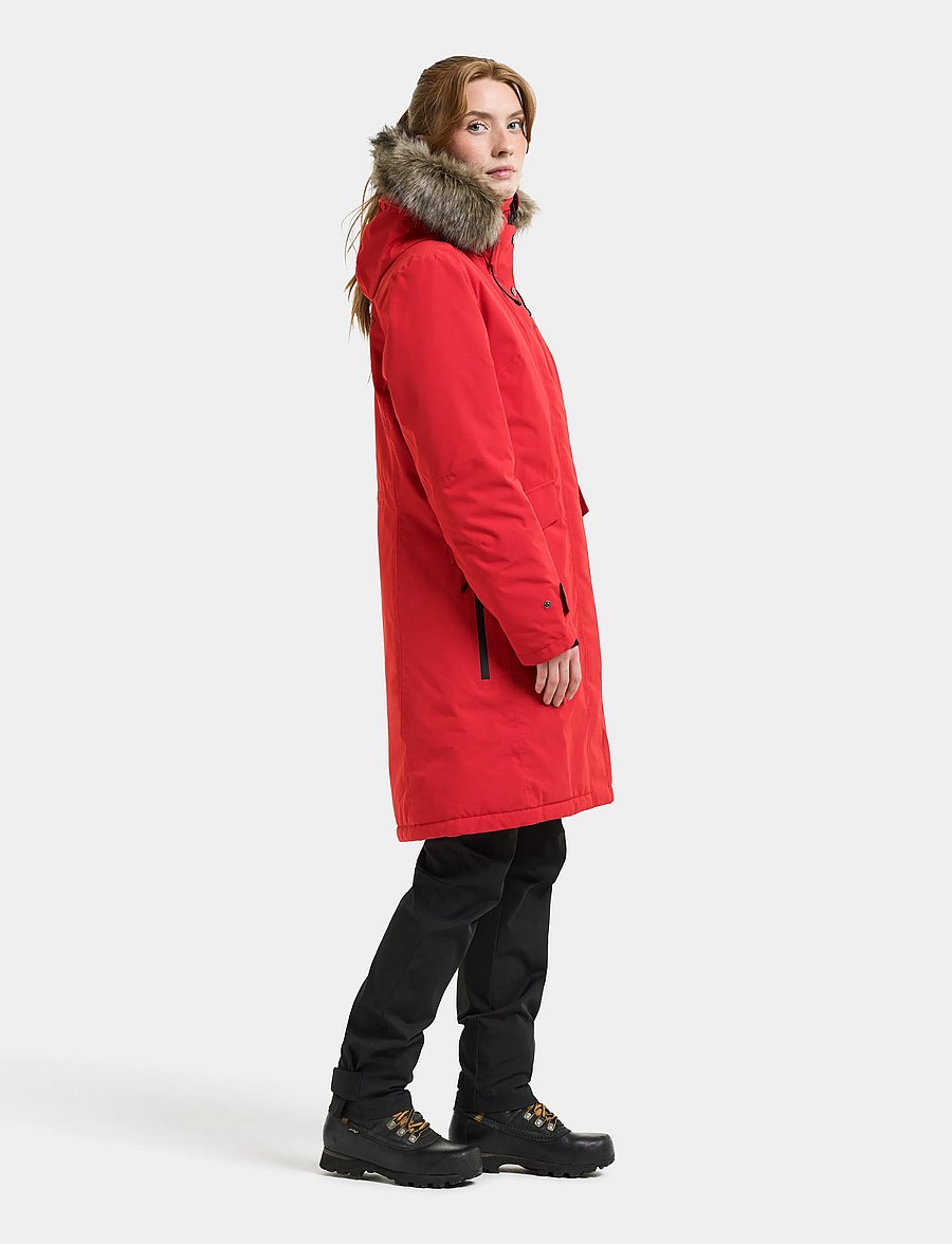 Didriksons - Erika Parka - joped - pomme red - 4