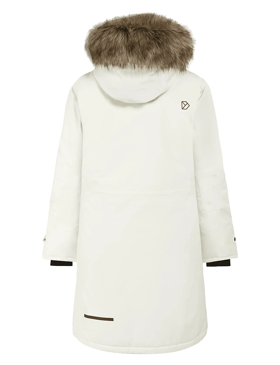 Didriksons - ERIKA WNS PARKA 3 - jacken - white foam - 2