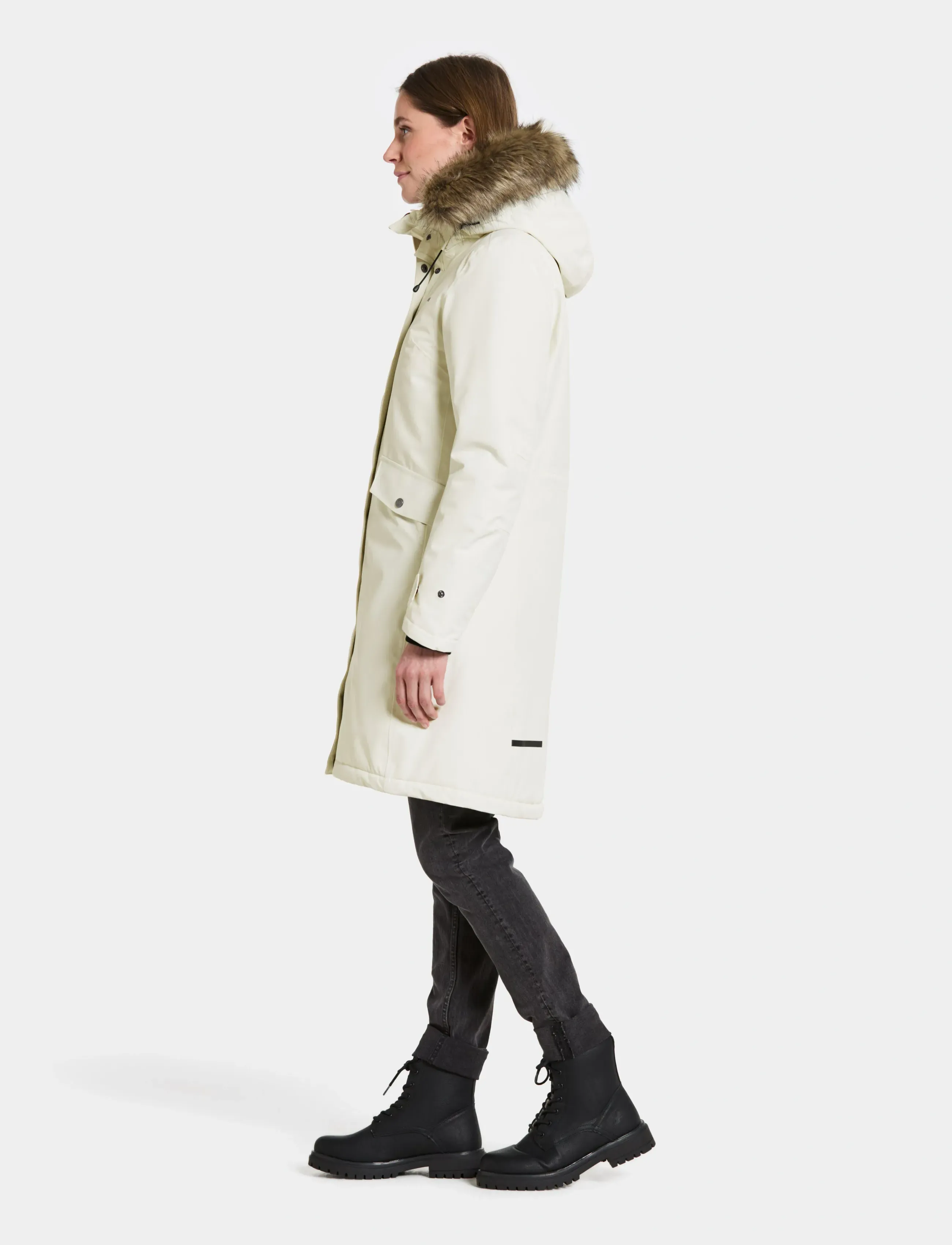 Didriksons - ERIKA WNS PARKA 3 - jacken - white foam - 5