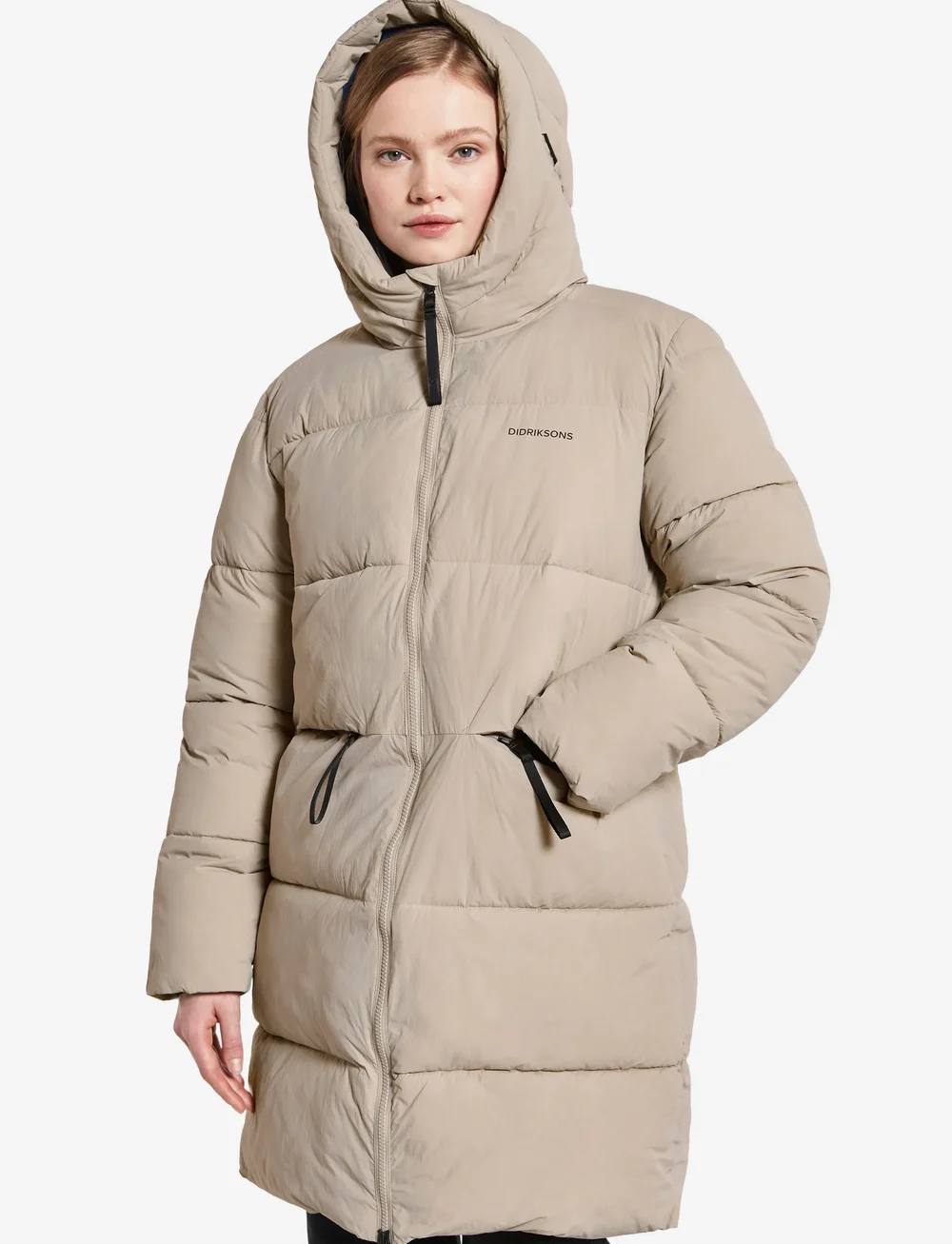 Didriksons - NOMI WNS PARKA 2 - jacken - clay beige - 0