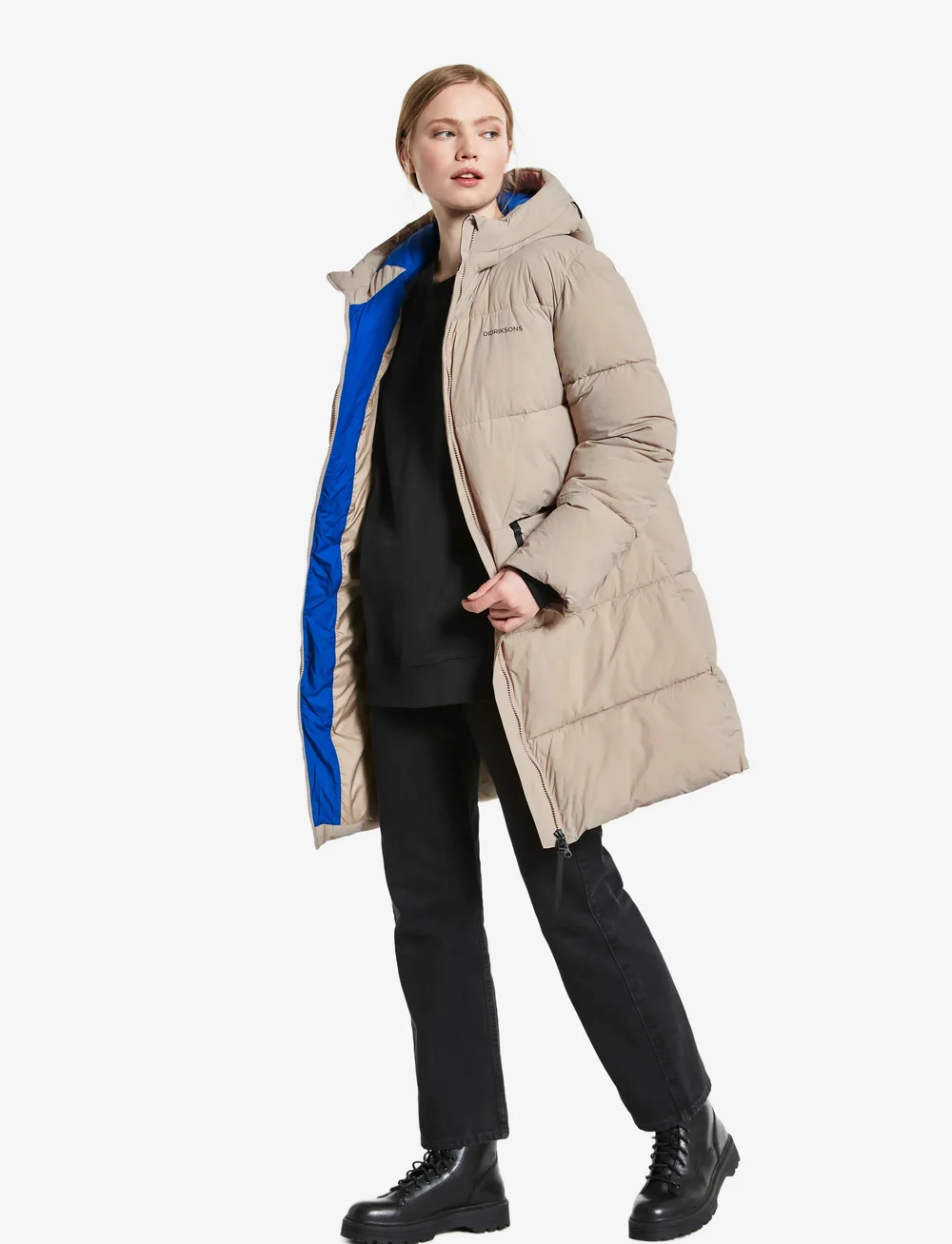 Didriksons - NOMI WNS PARKA 2 - jacken - clay beige - 4