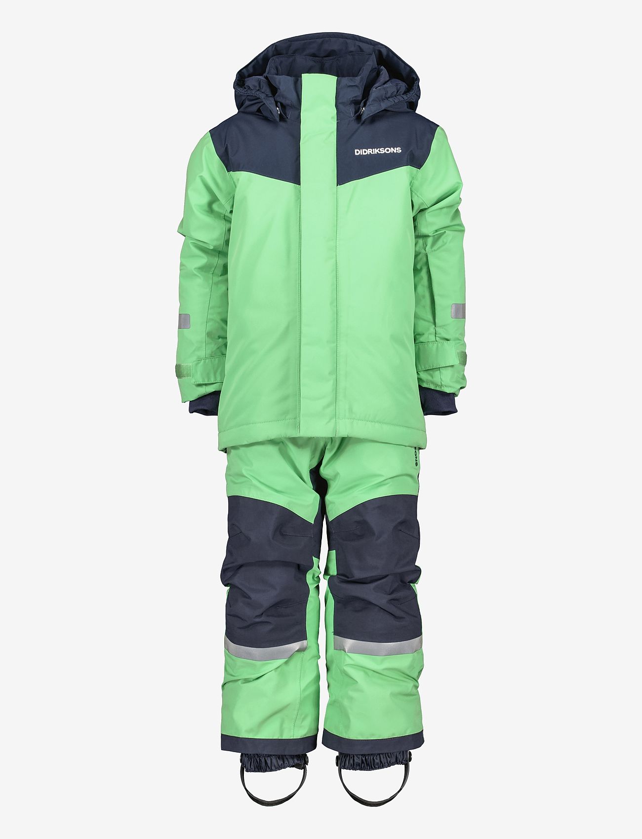 Didriksons - SKARE KIDS SET - overtøj - dusty lime - 1