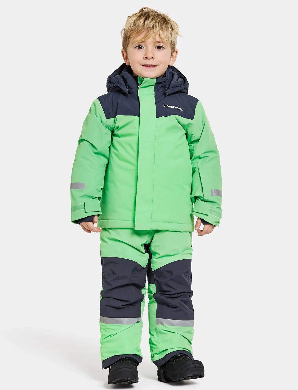 Didriksons - SKARE KIDS SET - outdoor - dusty lime - 0