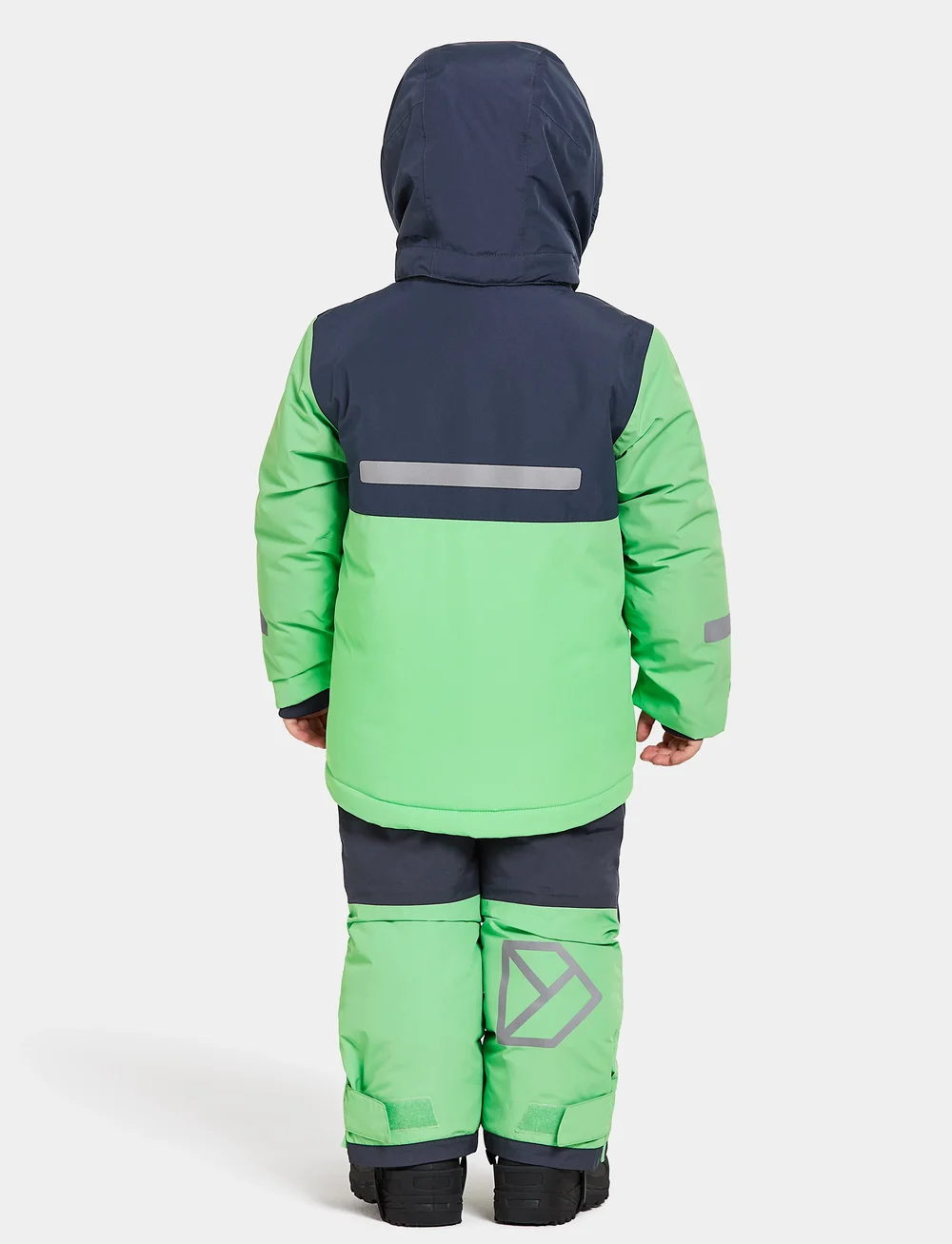 Didriksons - SKARE KIDS SET - outdoor - dusty lime - 3