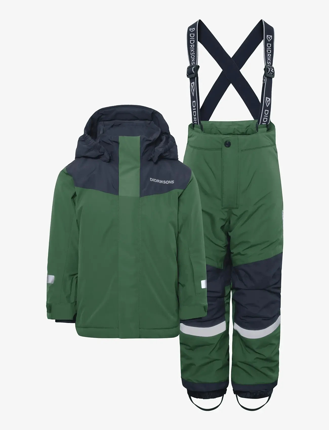 Didriksons - SKARE KIDS SET - outdoor - pine green - 1