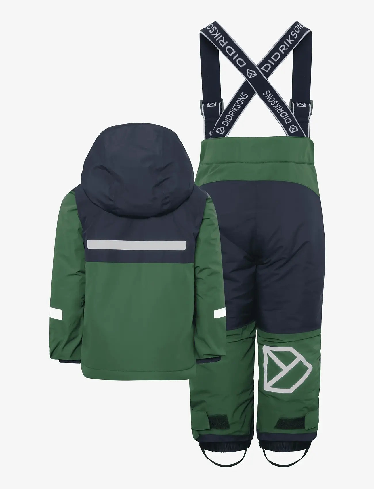 Didriksons - SKARE KIDS SET - outdoor - pine green - 2