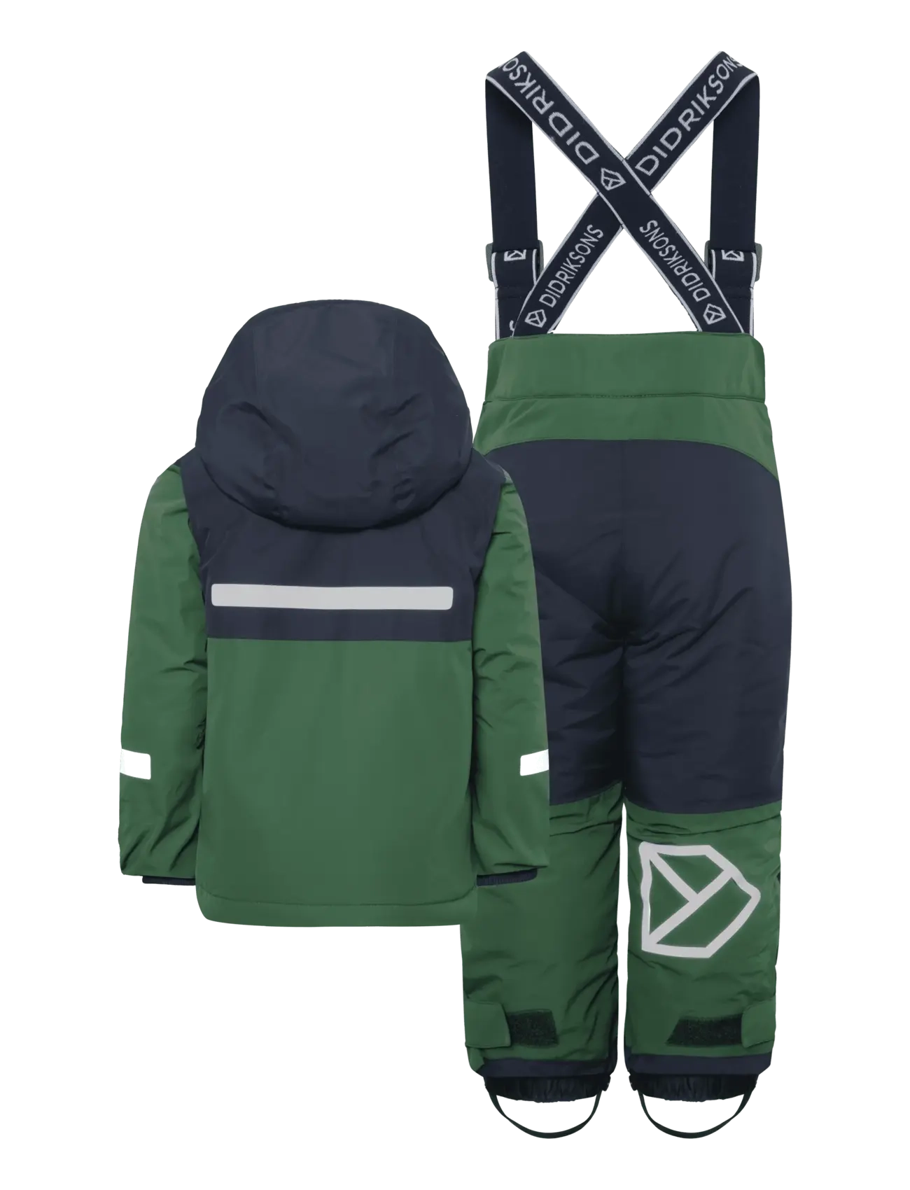 Didriksons - SKARE KIDS SET - sport - pine green - 2
